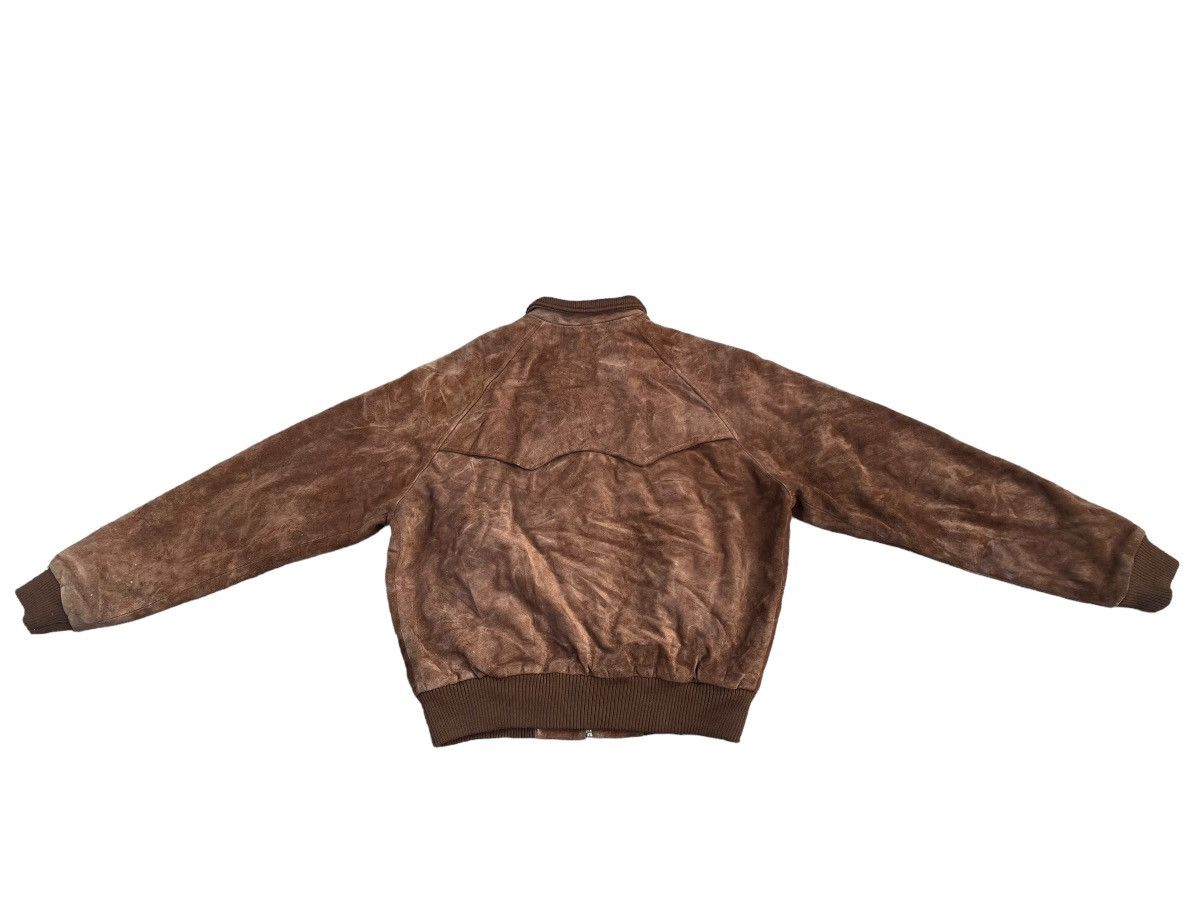 Polo Ralph Lauren VTG 90s Polo Ralph Lauren Patina Suede Leather Bomber Jacket Size US M / EU 48-50 / 2 - 15 Thumbnail