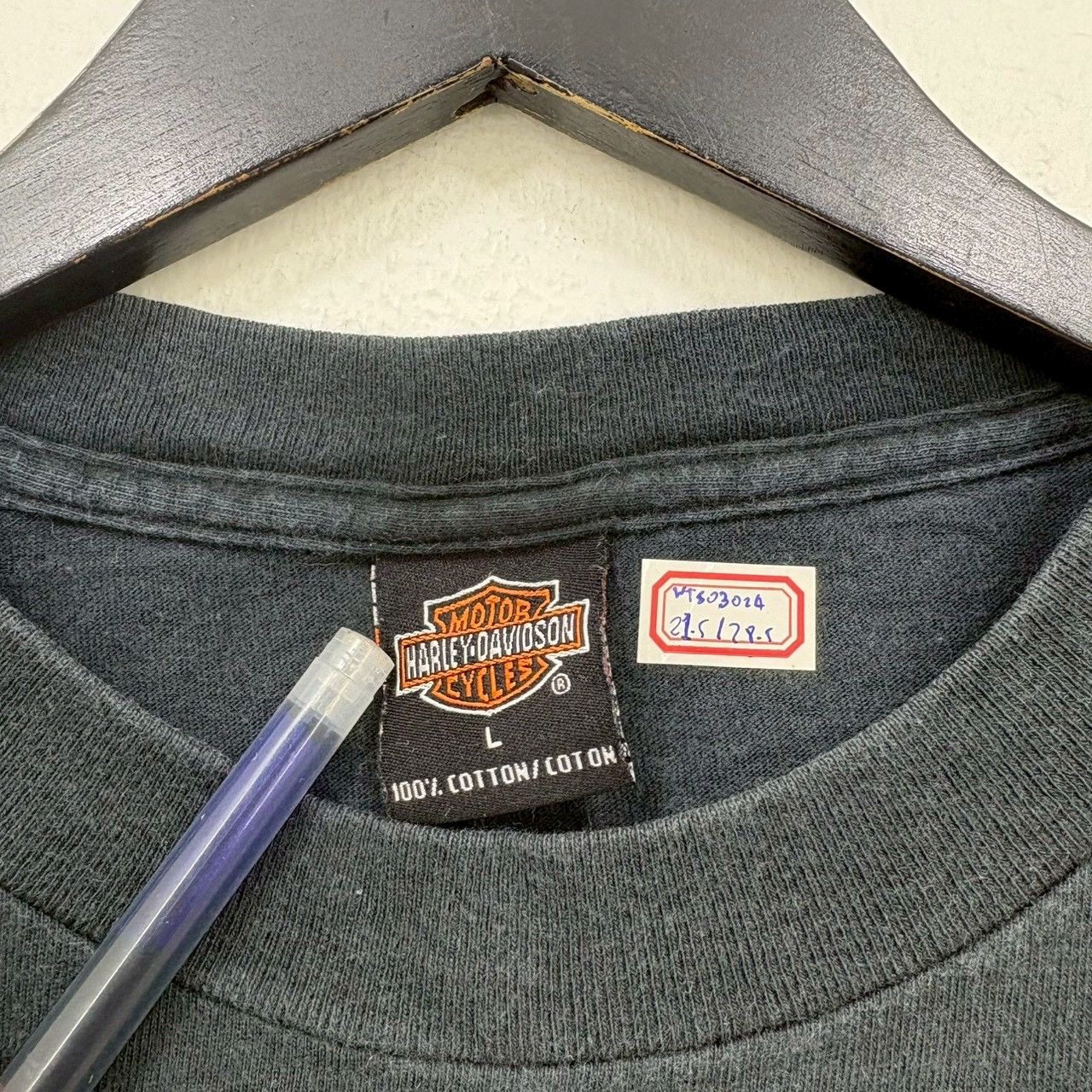 Vintage Vintage Harley Davidson shirt size L wts03 Size US L / EU 52-54 / 3 - 12 Thumbnail