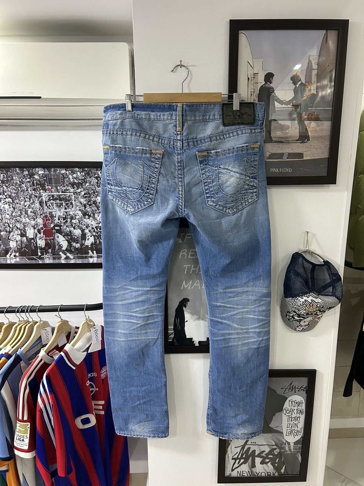 image of True Religion Baby Blue Jeans, Men's (Size 36)