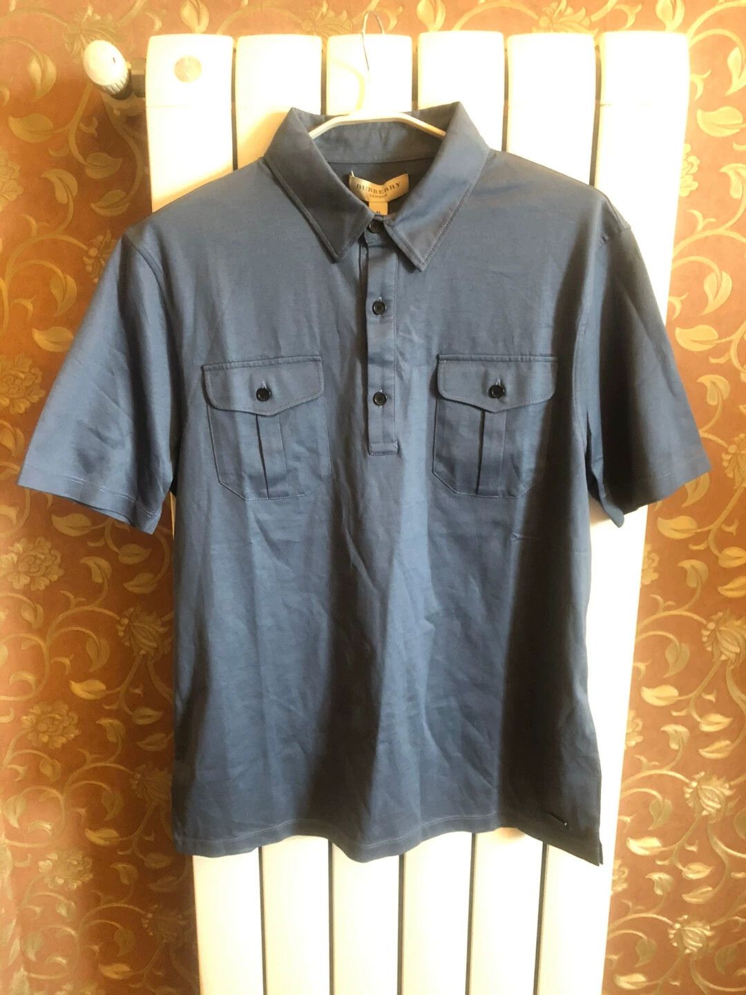 Burberry Burberry London Polo Short Sleeve T-Shirt M NWT Authentic Size US M / EU 48-50 / 2 - 1 Thumbnail