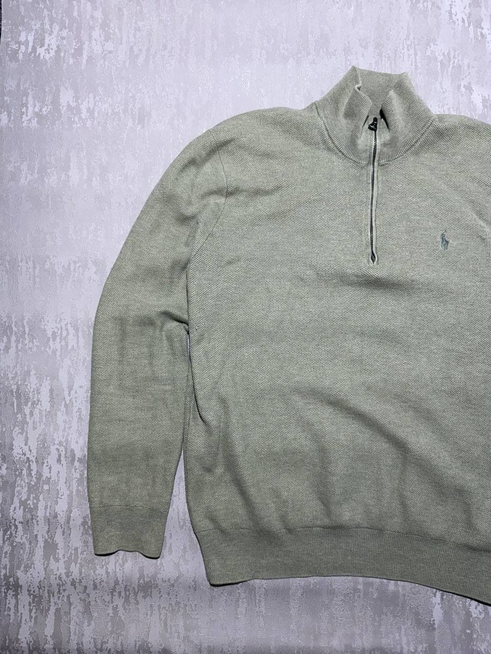 Polo Ralph Lauren Mens Ralph Lauren 1/4 Zip Sweatshirt Pullover vintage M Size US M / EU 48-50 / 2 - 2 Thumbnail