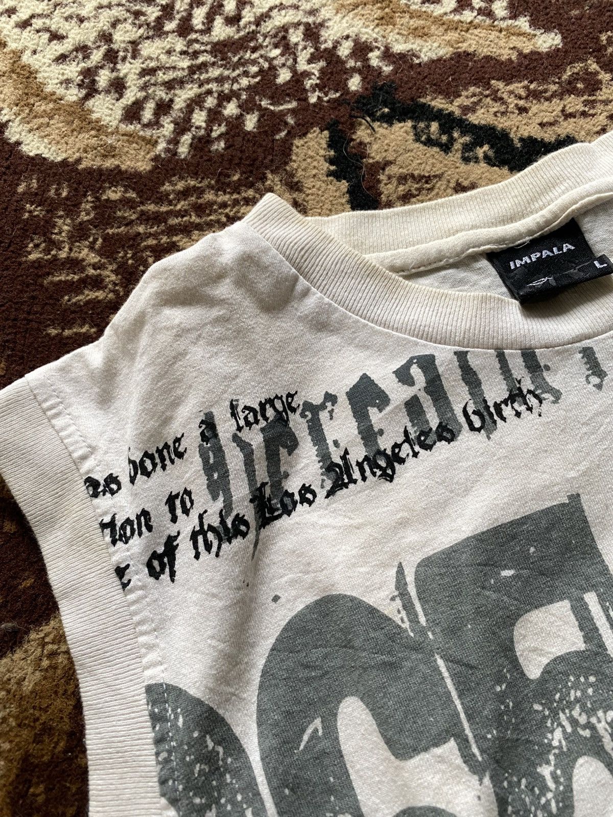 If Six Was Nine Impala Poem Tribal Sleeveless Tshirt Size US L / EU 52-54 / 3 - 7 Thumbnail