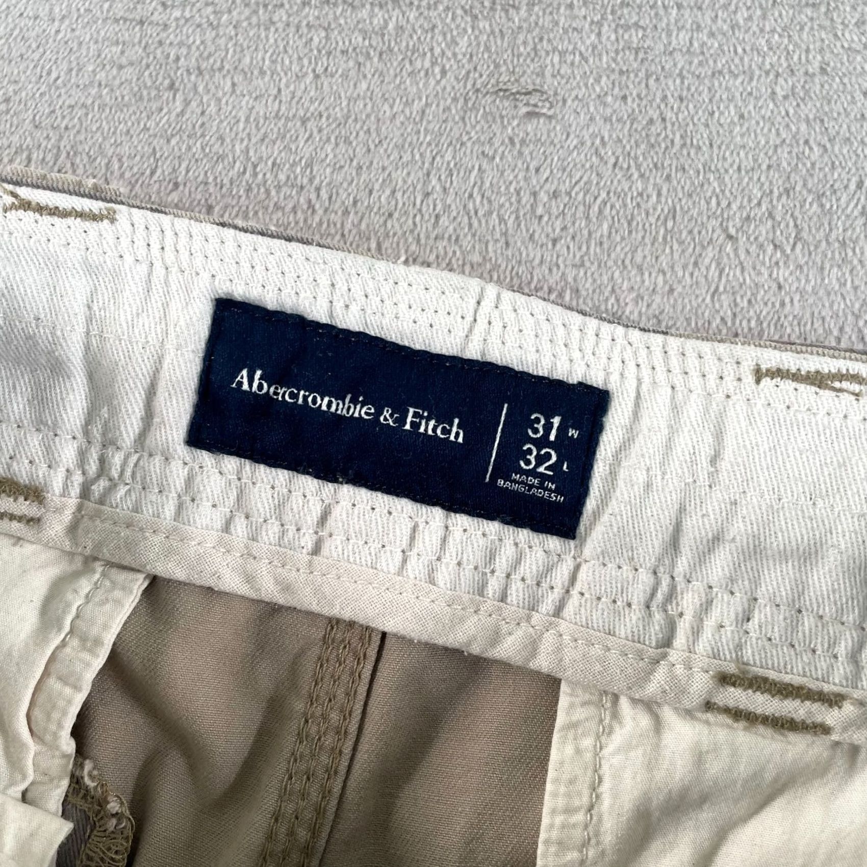 Abercrombie & Fitch VINTAGE Abercrombie & Fitch Cargo Pants Men 32x31 Camouflage Fatigue Cargo Pocket Straight Men Size US 32 / EU 48 - 2 Thumbnail