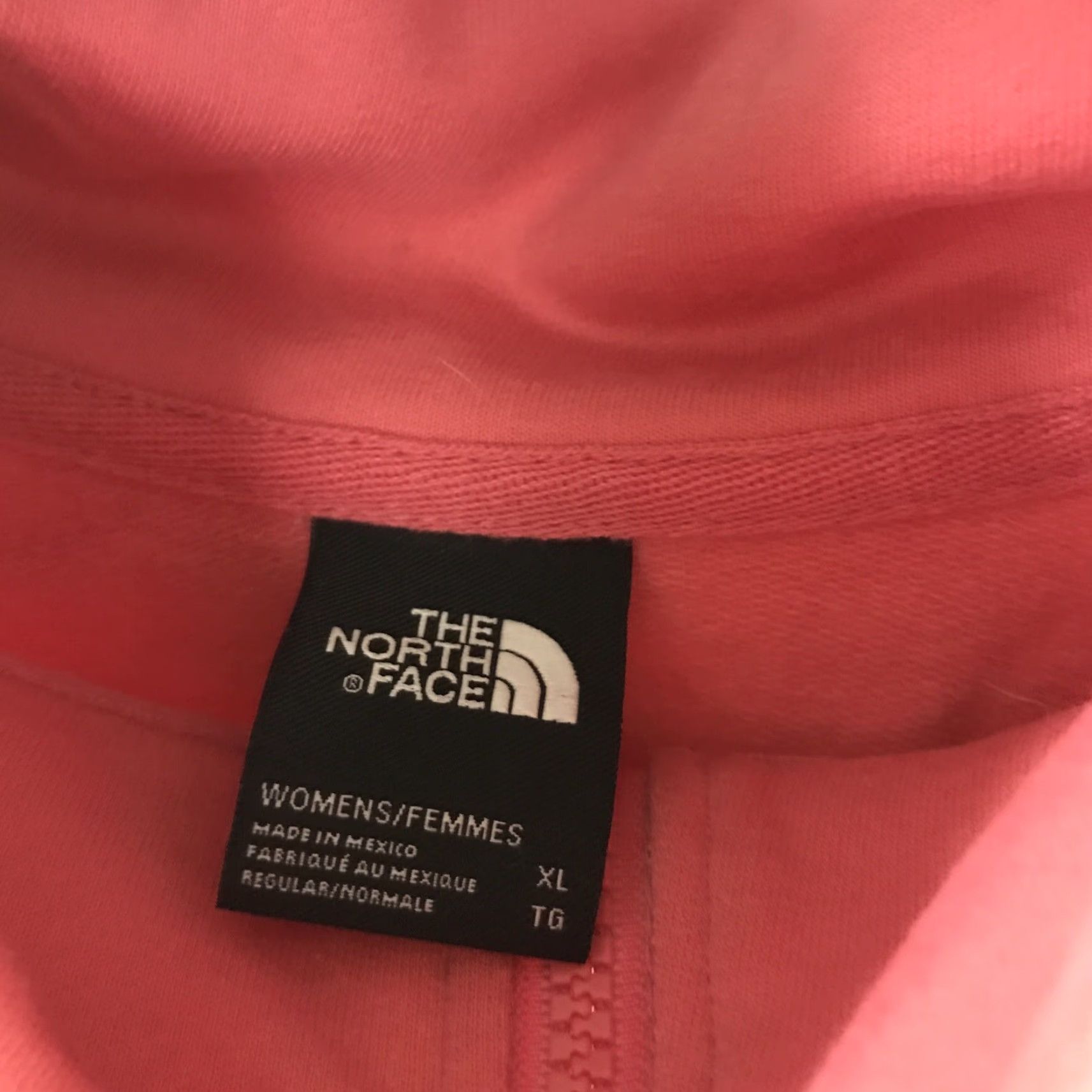 The North Face The North Face Sweatshirt Pullover Xl Pink Women Activewear 1/4 Zip Sweatshirt Mens Womens Girls Size XL / US 12-14 / IT 48-50 - 3 Thumbnail