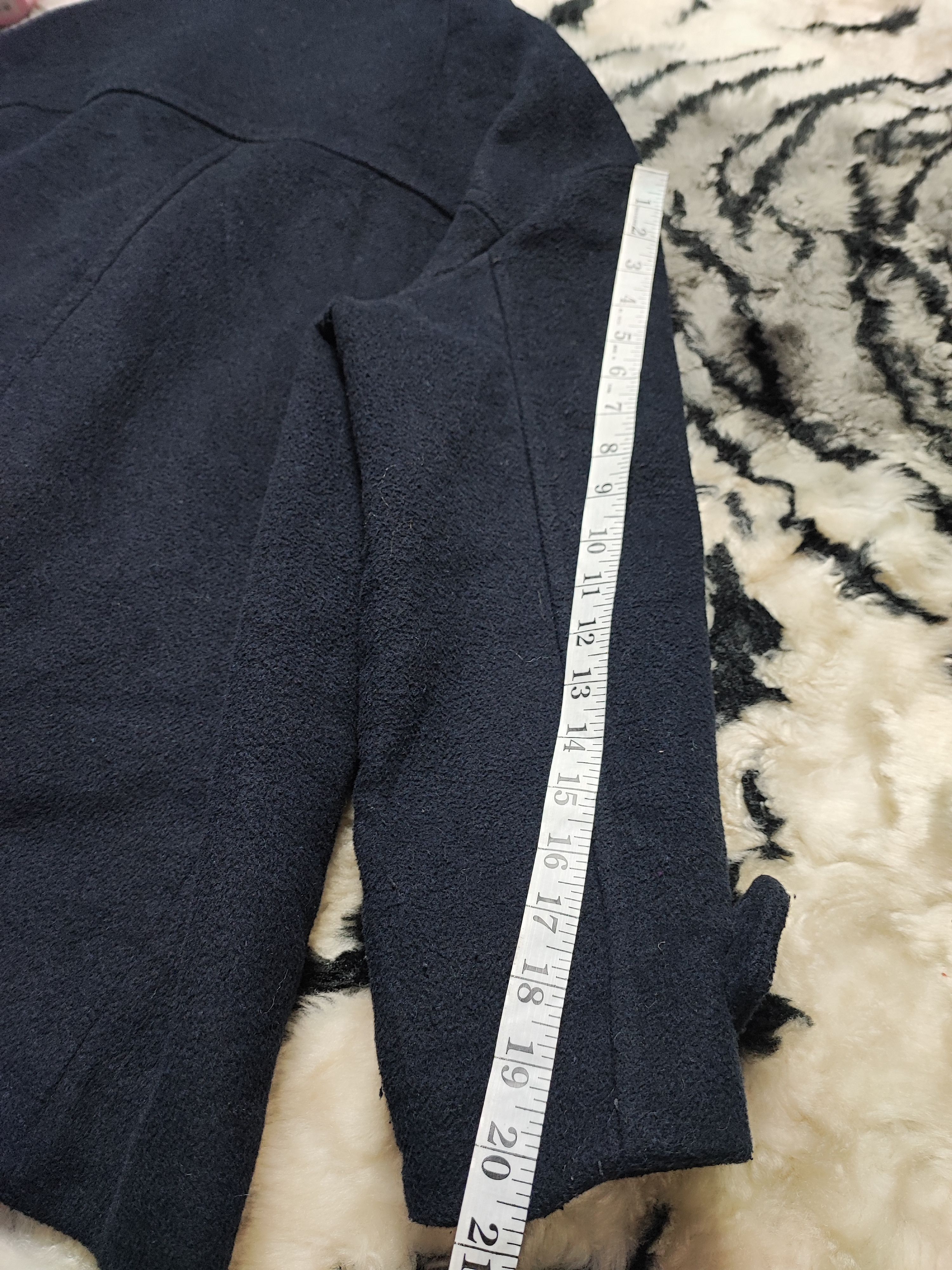 Designer Wool Jacket Inspired Issey Miyake Size US M / EU 48-50 / 2 - 15 Thumbnail