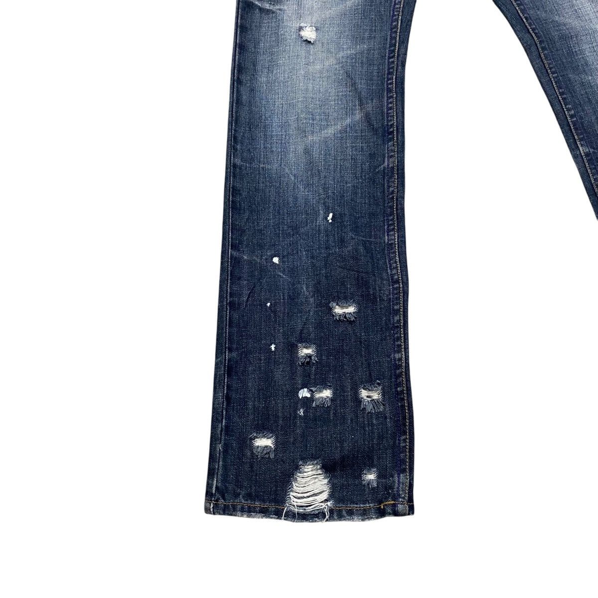 Japanese Brand MIDAS Hole Distressed Denim Jeans Studded Size US 29 - 8 Thumbnail