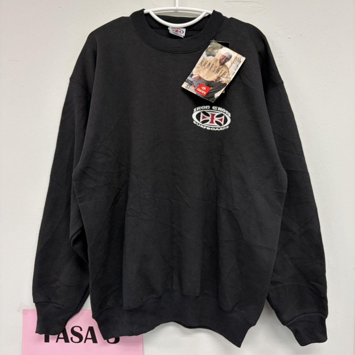 Hanes 1996 Iron Cross Surfboards Sweatshirt for US Olympic team Size US L / EU 52-54 / 3 - 1 Thumbnail