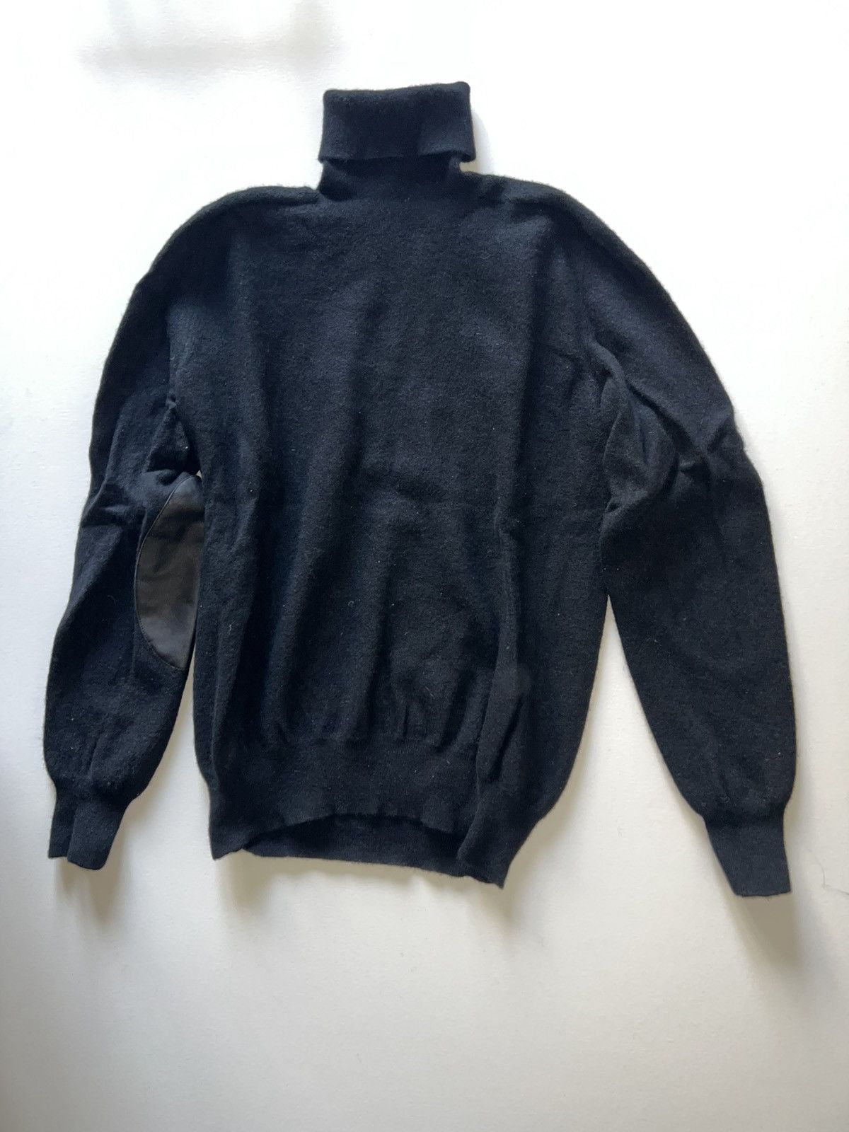 Maison Margiela Maison Margiela Turtle Neck Elbow Patch Wool Sweater Size US S / EU 44-46 / 1 - 3 Thumbnail