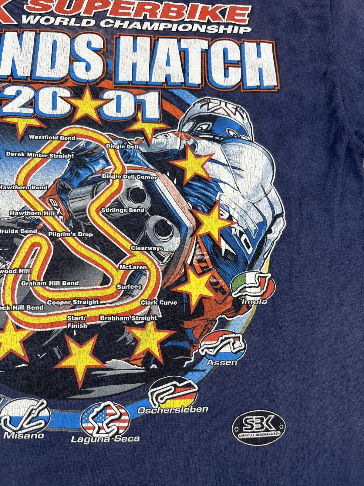 Ducati Vintage Superbike World Chamionship 2001 T Shirt Size US M / EU 48-50 / 2 - 15 Thumbnail