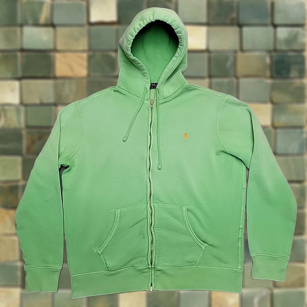Polo Ralph Lauren Polo Ralph Lauren Hoodie Men L Green Full Zip Pony Logo Streetwear Retro Classic Size US L / EU 52-54 / 3 - 1 Thumbnail