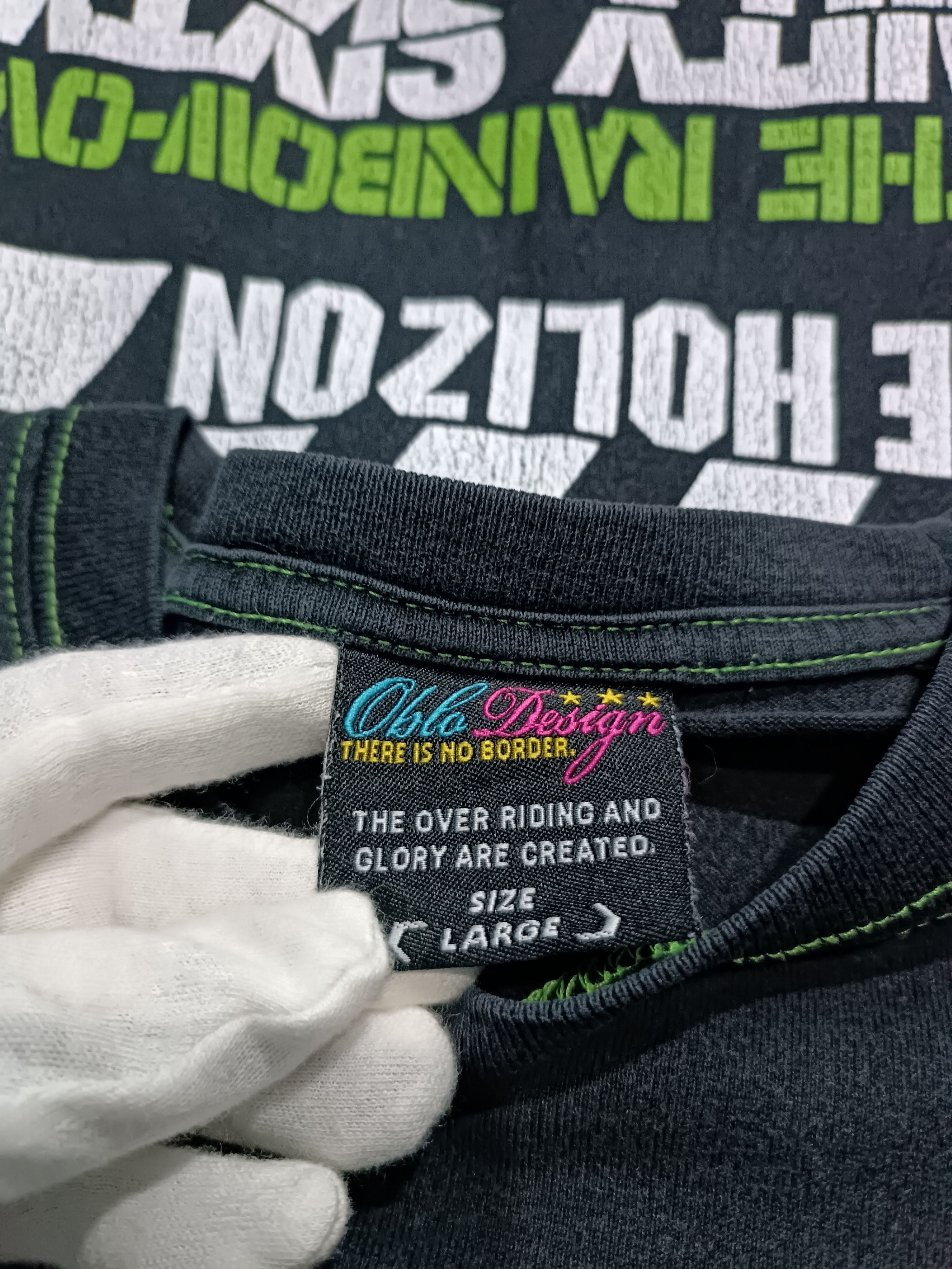 Vintage Vintage Long Sleeve Full Print T-shirt "Glory Surf" Size US L / EU 52-54 / 3 - 8 Thumbnail