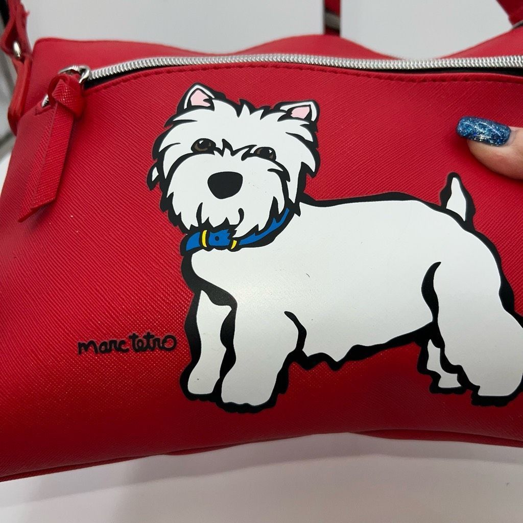 Other Marc Tetro White Terrier Red Crossbody Bag Size ONE SIZE - 4 Thumbnail