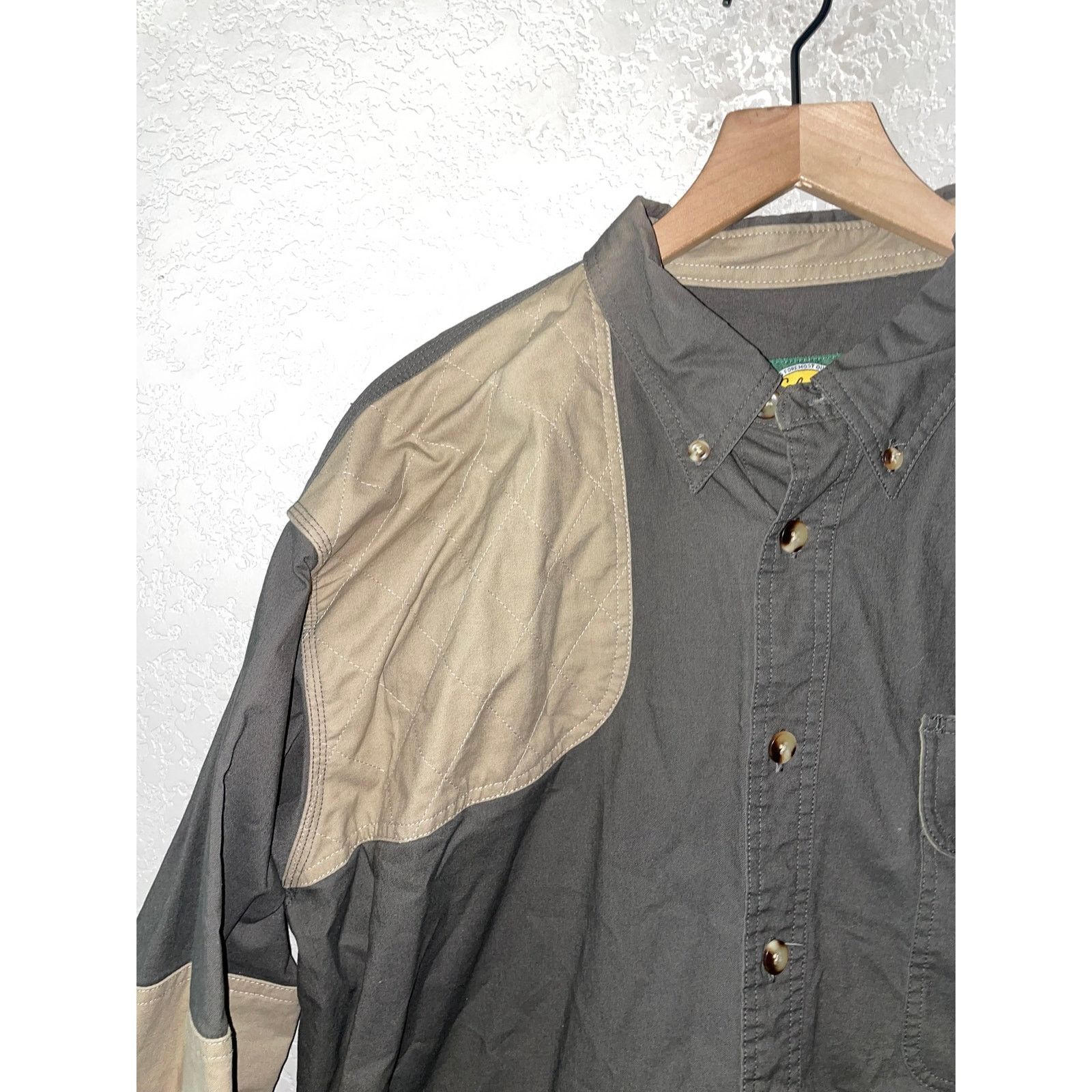 Cabelas Y2K Cabela's Gray Brown Hunting Button Down Shirt 2000s XL Size US XL / EU 56 / 4 - 2 Thumbnail