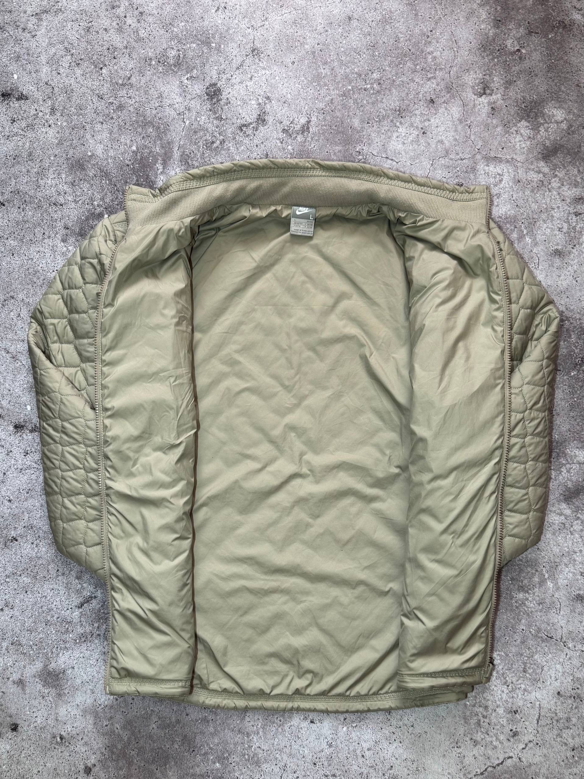 Nike Nike Vintage Down Beige Jacker Streetwear Embroidered Logo Size US L / EU 52-54 / 3 - 5 Thumbnail