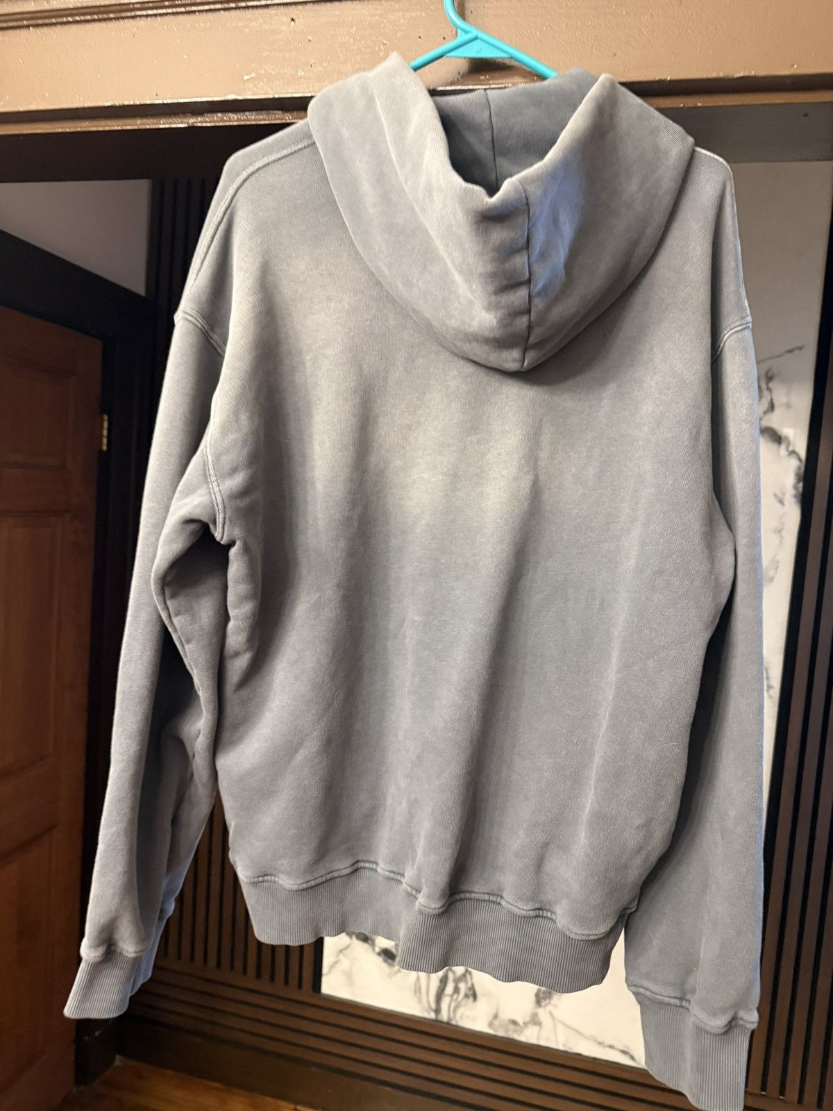Helmut Lang Helmut Lang Lazer Studio Hoodie Size Medium Grey Size US M / EU 48-50 / 2 - 4 Thumbnail