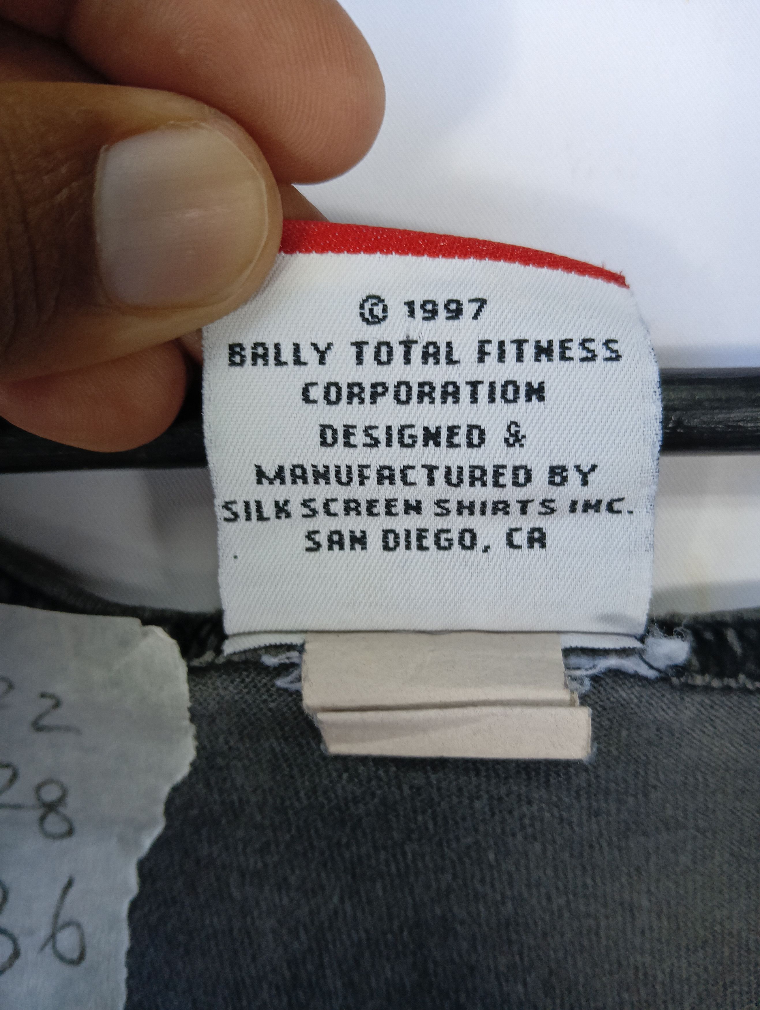 Vintage bally fitness singlet vintage tee Size US L / EU 52-54 / 3 - 6 Thumbnail