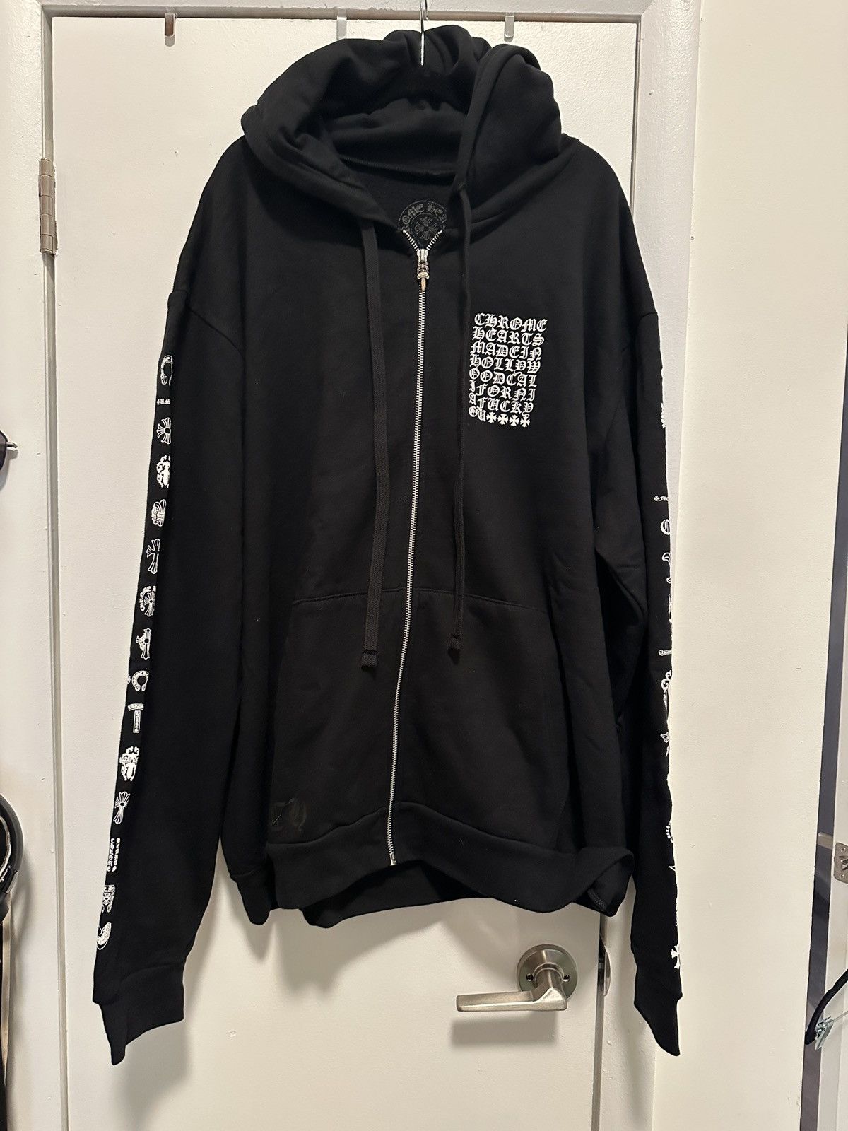Chrome Hearts Chrome Hearts B&W ZipUp Size US XL / EU 56 / 4 - 1 Thumbnail
