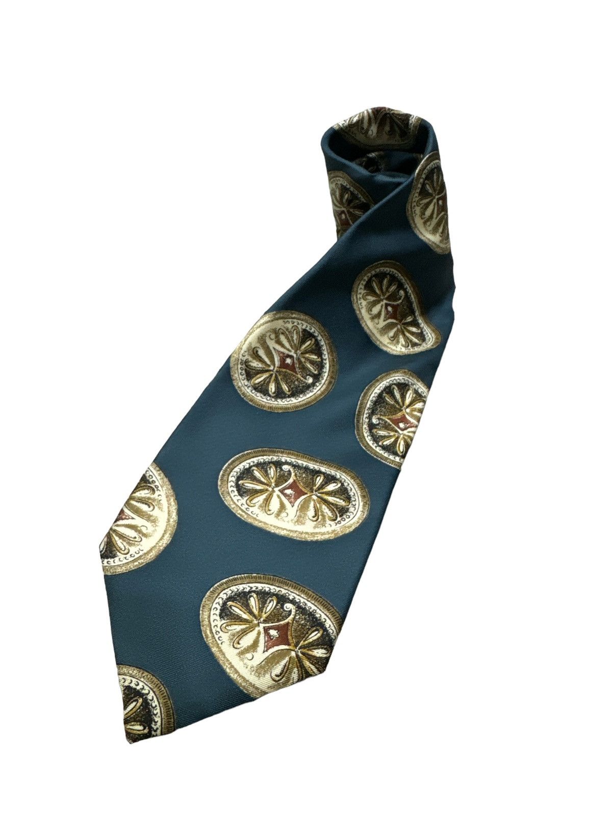 Christian Dior Monsieur CHRISTIAN DIOR PRINT SILK NECK TIE Size ONE SIZE - 1 Thumbnail