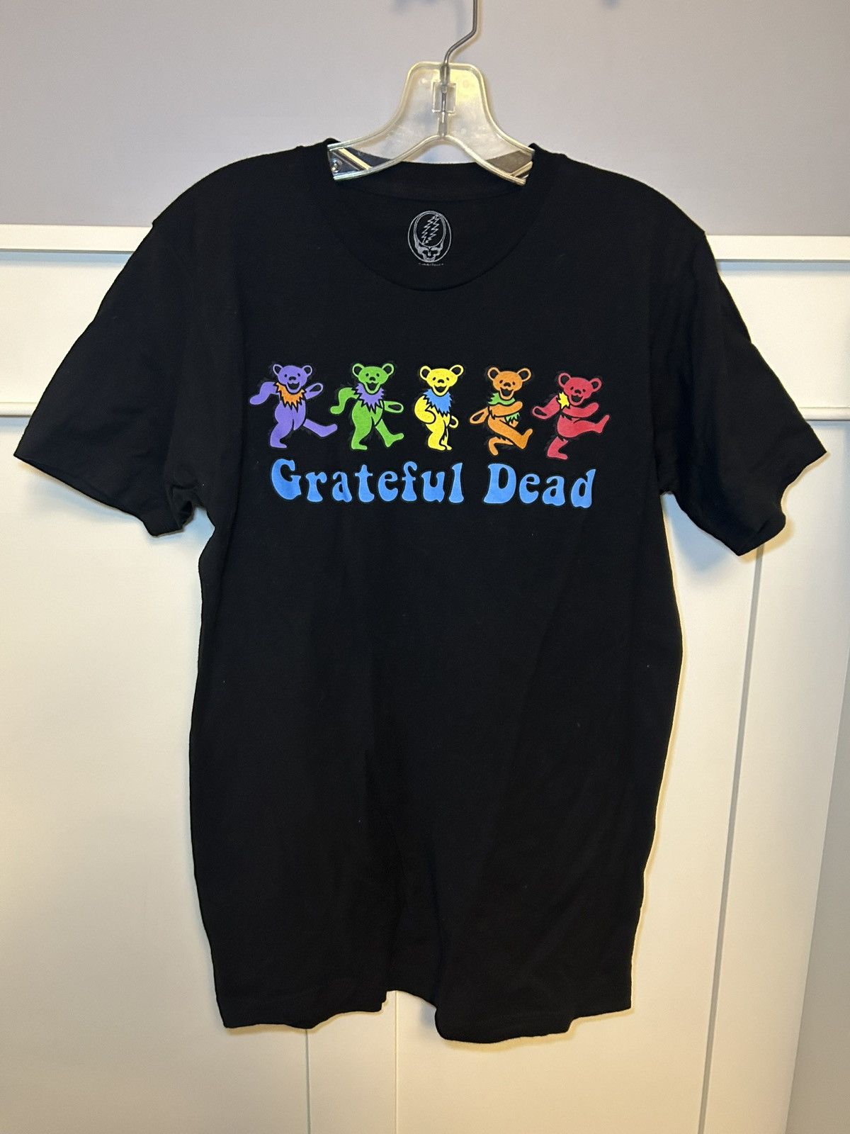 Grateful Dead Official Grateful Dead classic colourful bear logo t-shirt Size US M / EU 48-50 / 2 - 1 Thumbnail