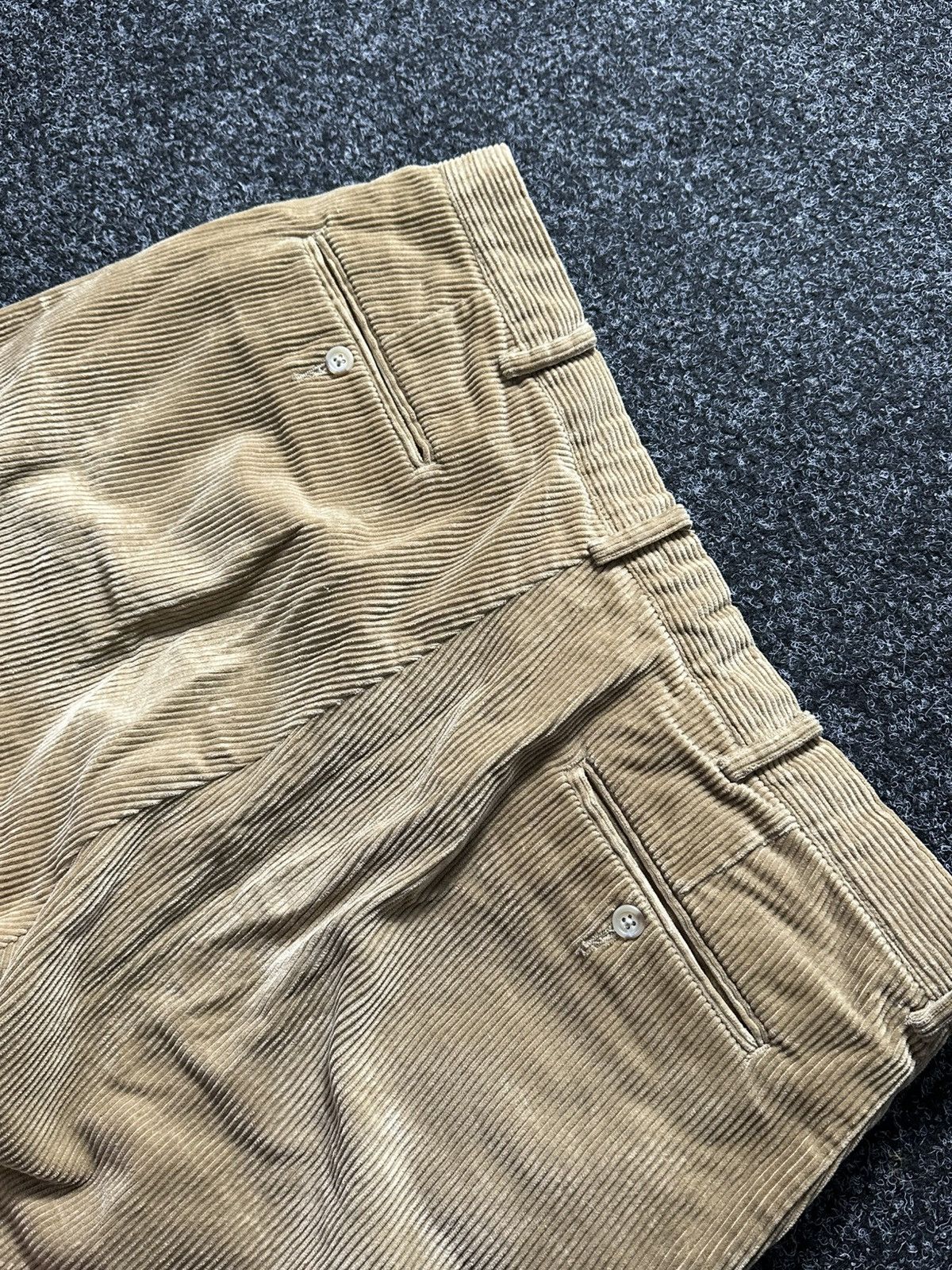 Polo Ralph Lauren × Vintage 🚨Vintage Velvet Corduroy Polo Ralph Lauren Baggy Pants Size US 36 / EU 52 - 13 Thumbnail