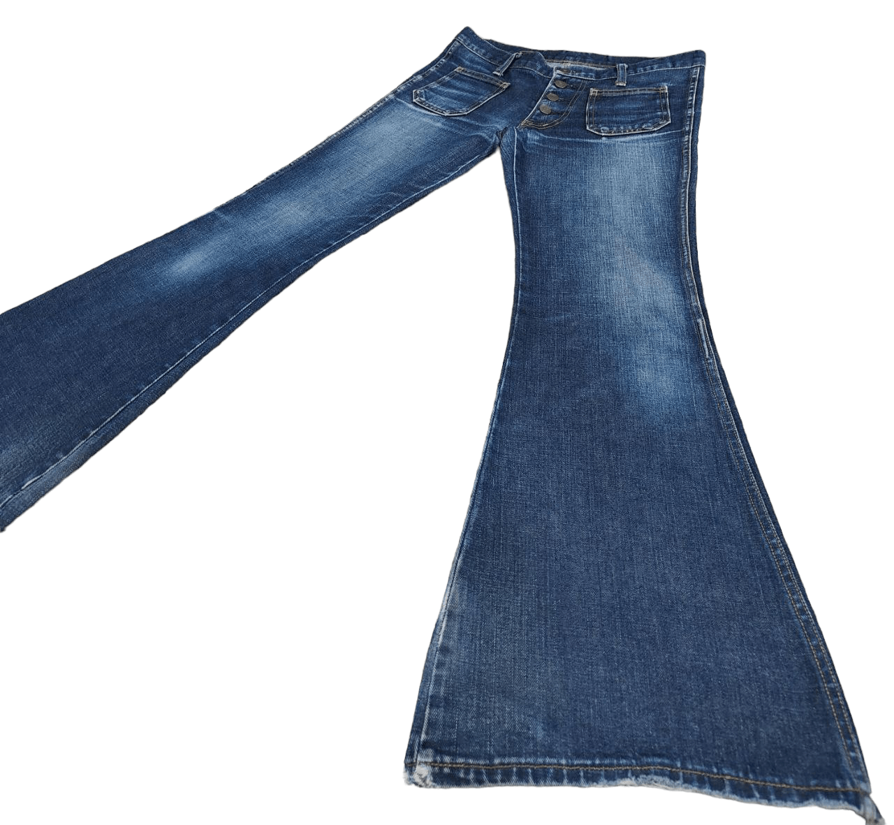 Japanese Brand ❎ Flare Japanese Denim Size 31" - 1 Thumbnail