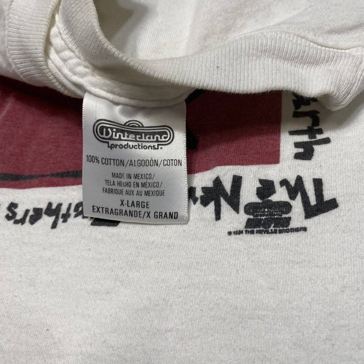 Band Tees × Vintage Vintage The Neville Brothers Live On Planet Earth Tshirt Size US XL / EU 56 / 4 - 5 Thumbnail