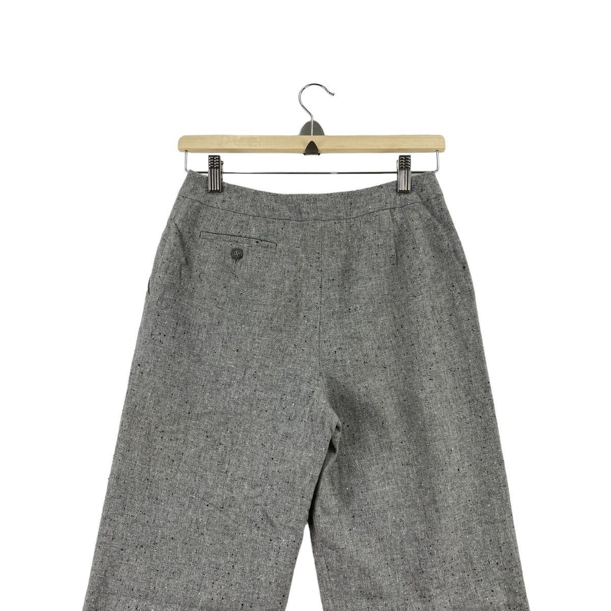 Mosaique MOSAIQUE Straight Cut Grey Casual Trousers Pant Size 27" / US 4 / IT 40 - 4 Thumbnail