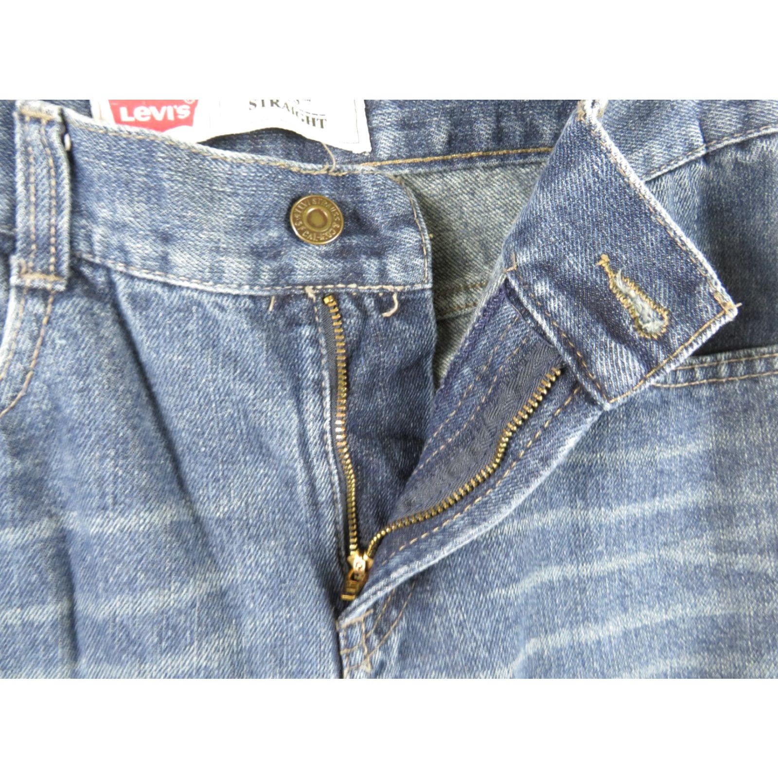 Levi's VINTAGE Levi's 505 Jeans Denim Straight 27X27 Blue Relaxed Regular Men Size US 27 - 5 Thumbnail
