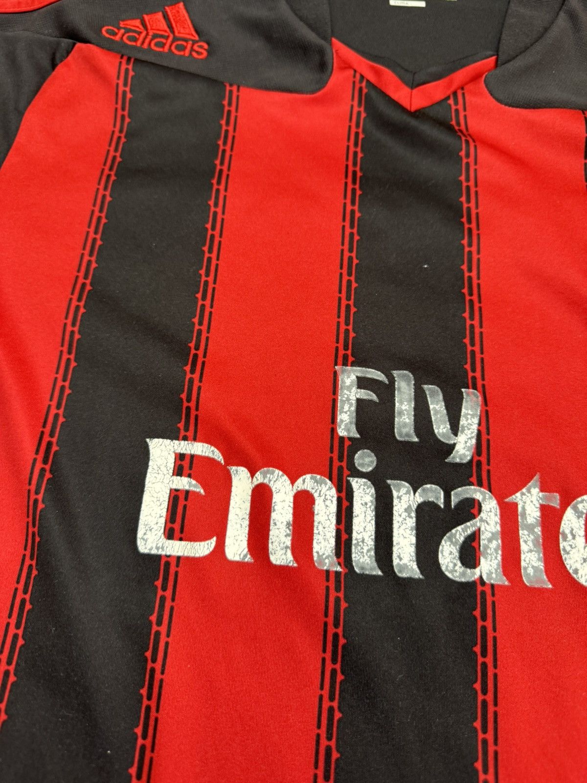 Vintage RARE VINTAGE Milan adidas soccer jersey 2012 Size US S / EU 44-46 / 1 - 6 Thumbnail