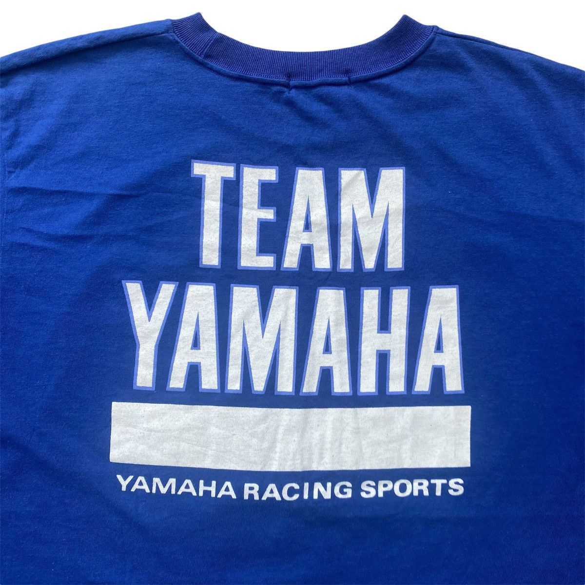 Yamaha Vintage 90s Team Yamaha Racing Sports T-Shirt Size US M / EU 48-50 / 2 - 4 Thumbnail
