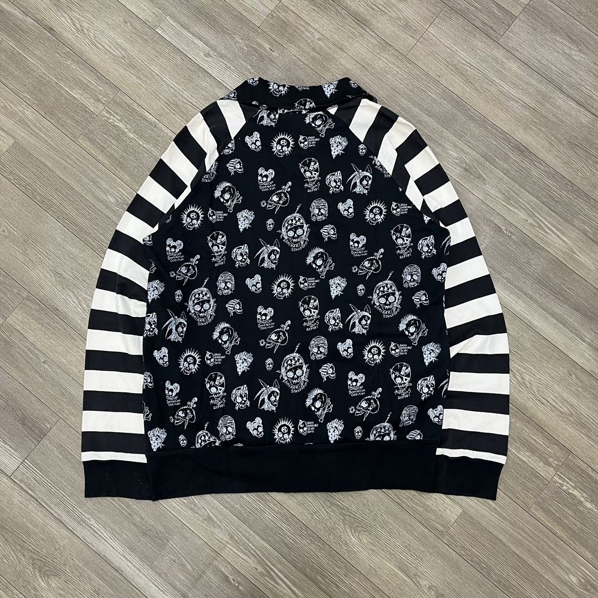 14th Addiction × If Six Was Nine × Le Grande Bleu (L.G.B.) Algonquins Punk Gothic Skulls LGB Style Jacket Ifsixwasnine Size US M / EU 48-50 / 2 - 12 Thumbnail