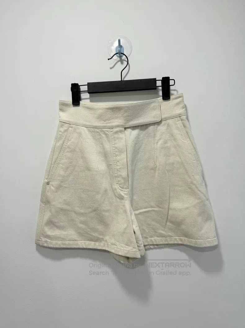 Hermes Hermes White shorts Size 24" / US 00 / IT 34 - 1 Thumbnail