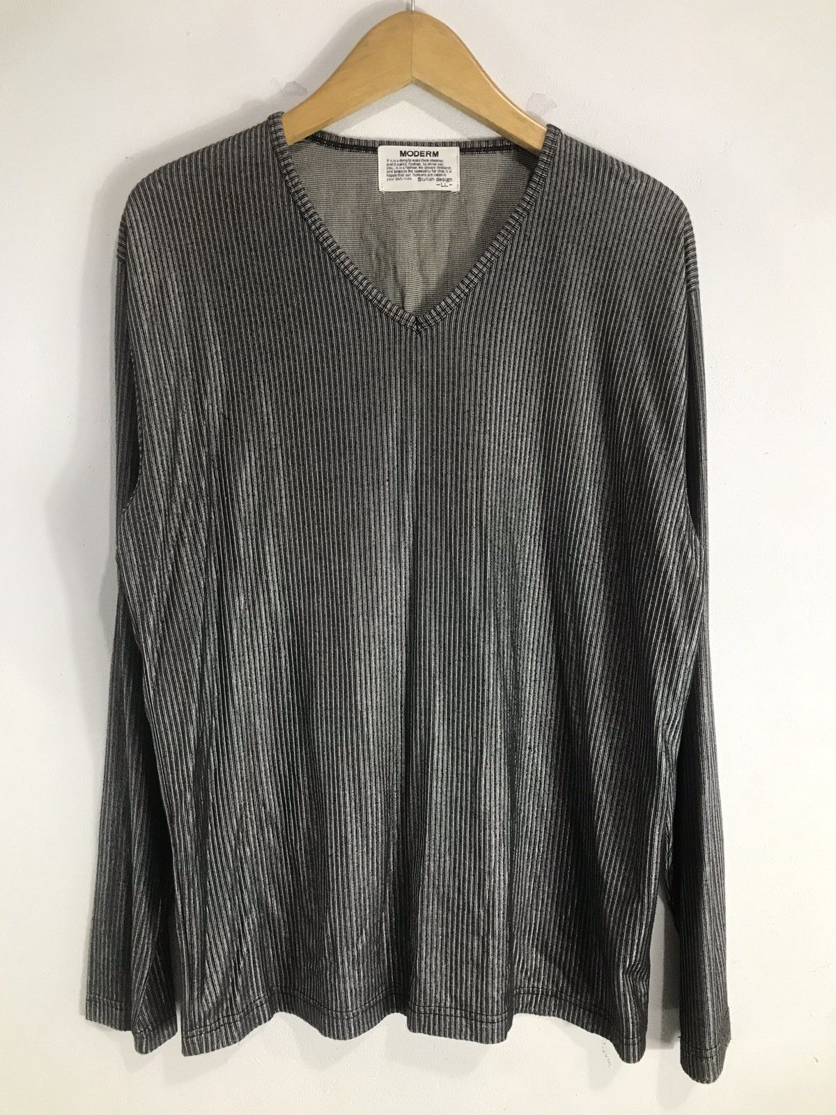 If Six Was Nine Gothic Silver Long sleeve Japanese brand Size US L / EU 52-54 / 3 - 1 Thumbnail