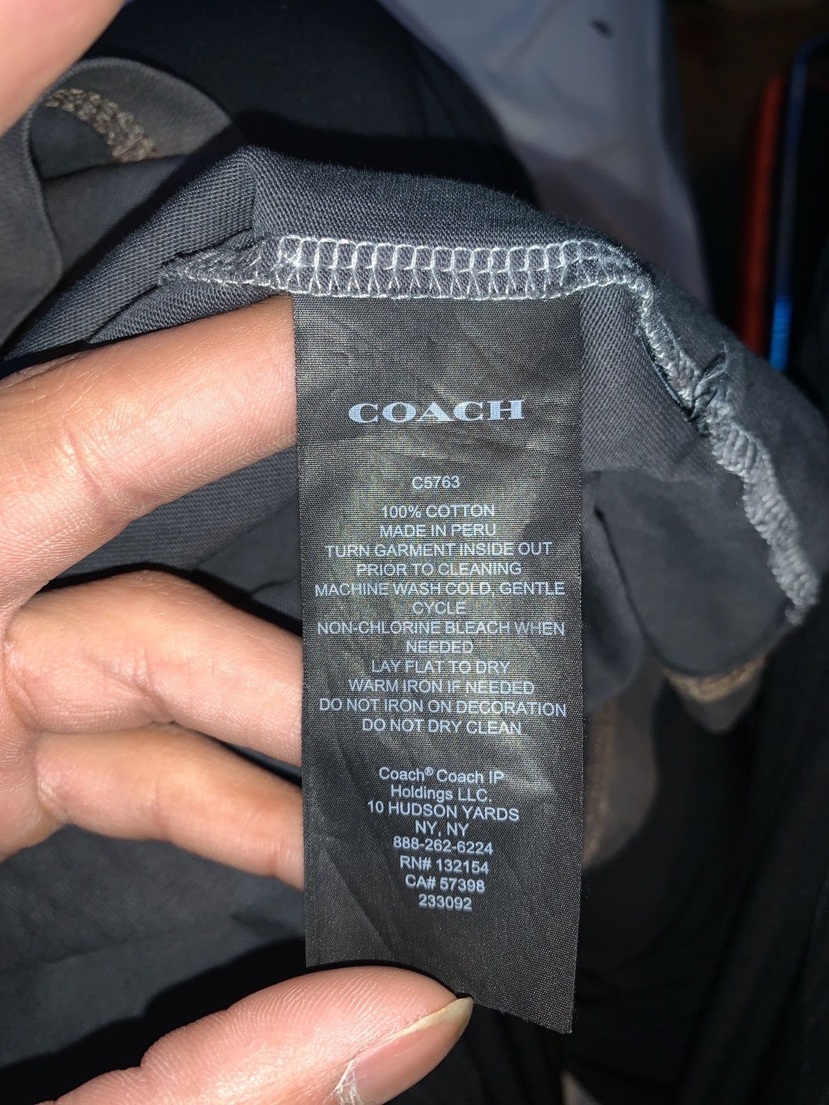 Coach coach essential t shirt Size US S / EU 44-46 / 1 - 5 Thumbnail