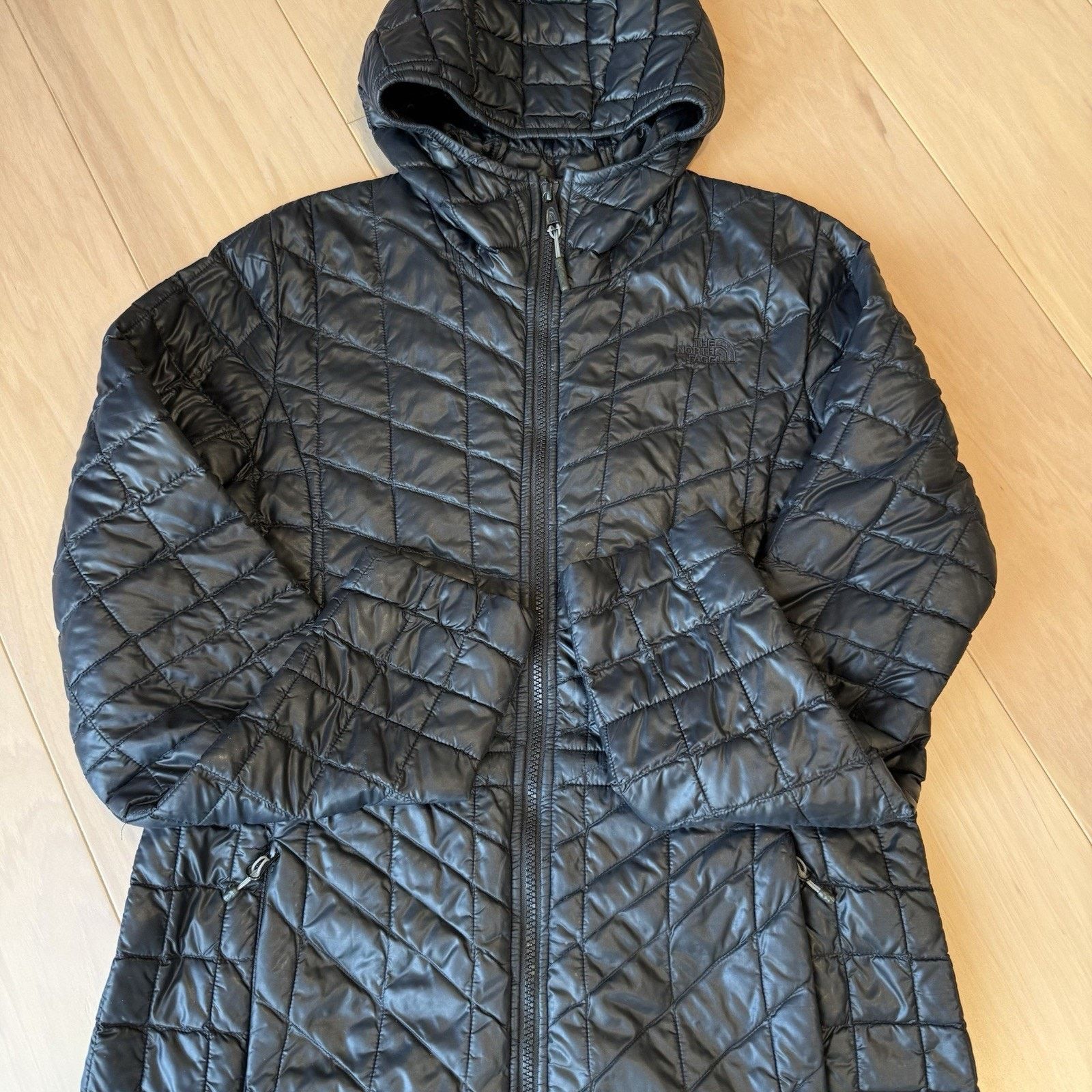 The North Face North Face Thermoball Parka Jacket Black Full Zip Insulated Size M / US 6-8 / IT 42-44 - 5 Thumbnail