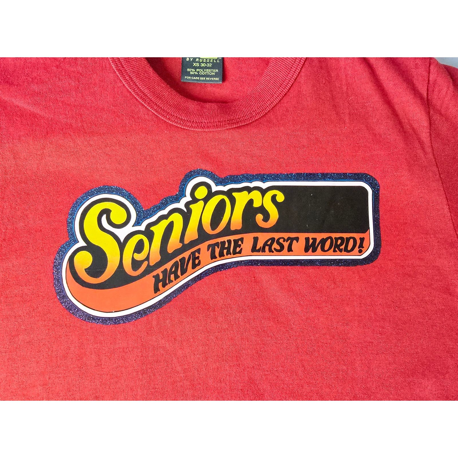 Vintage Vintage Crop Top Shirt Retro Graphic Womens XS Baby Tee 80s Size XS / US 0-2 / IT 36-38 - 3 Thumbnail