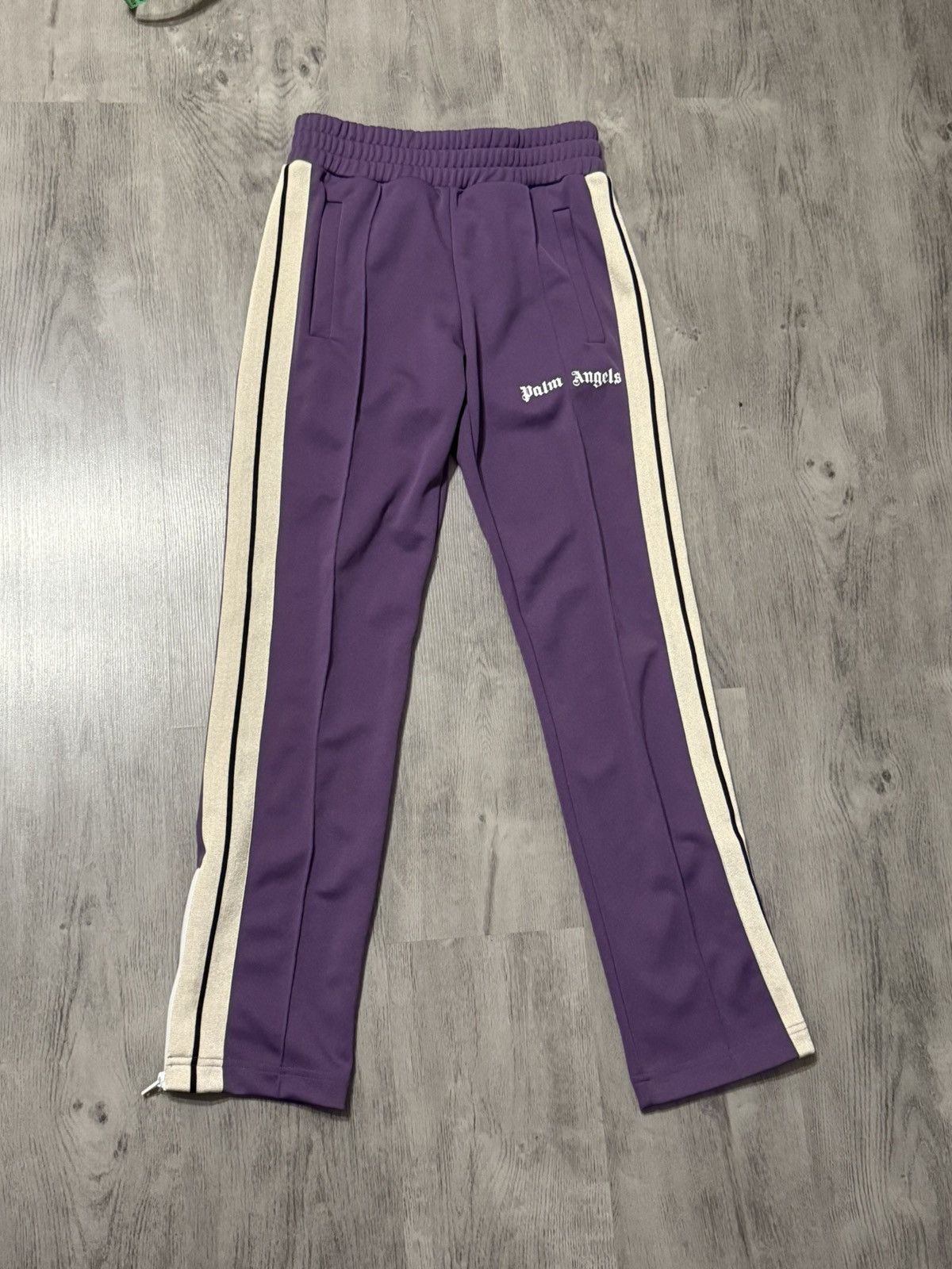 Palm Angels Palm Angels Pants Track Purple Size US 29 - 1 Thumbnail