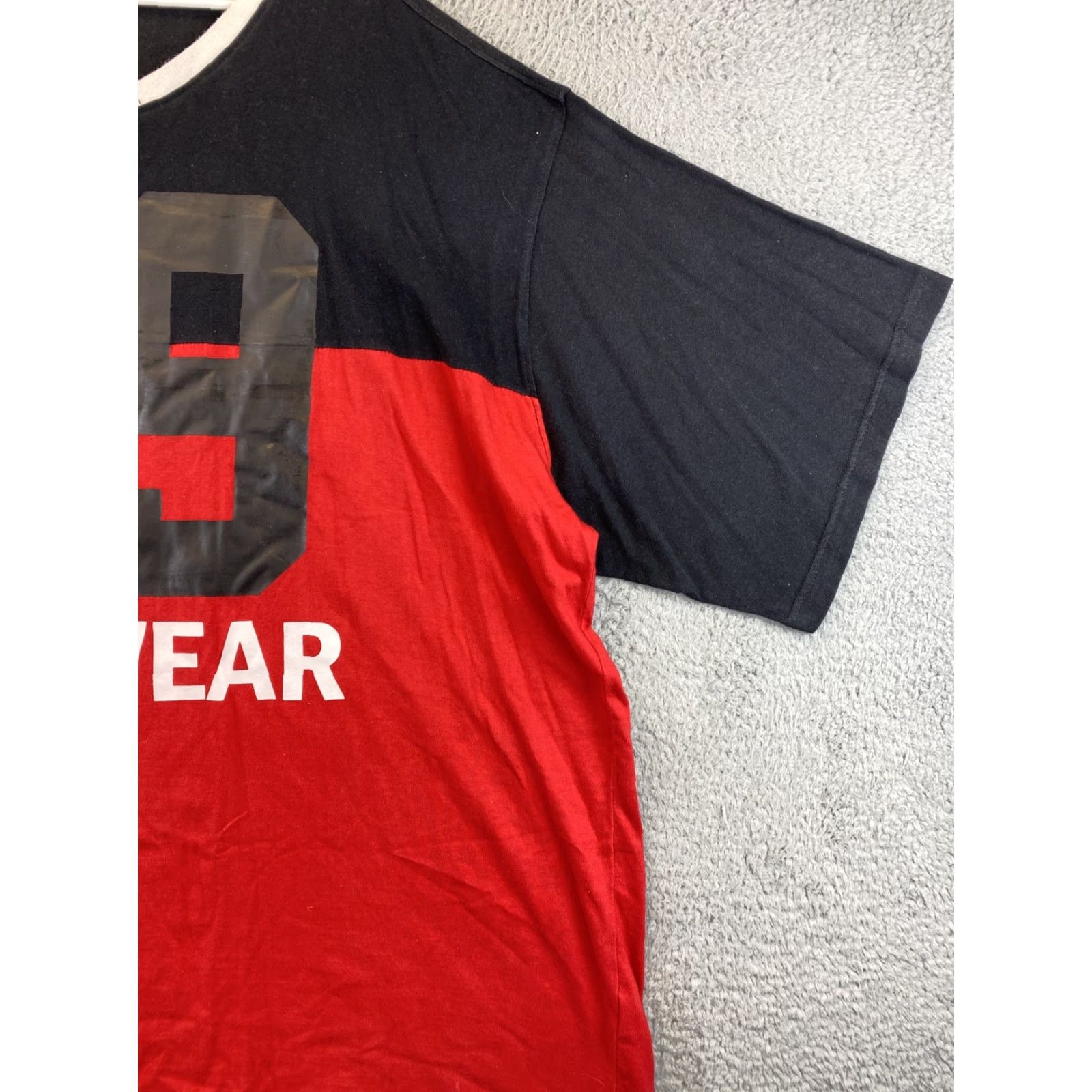 Rocawear Rocawear T-Shirt Red 4XB Mens Lightweight Cotton Crew Neck Short Sleeve Logo 89-49 Big & Tall Casual Regular Shirt Size US XXL / EU 58 / 5 - 2 Thumbnail