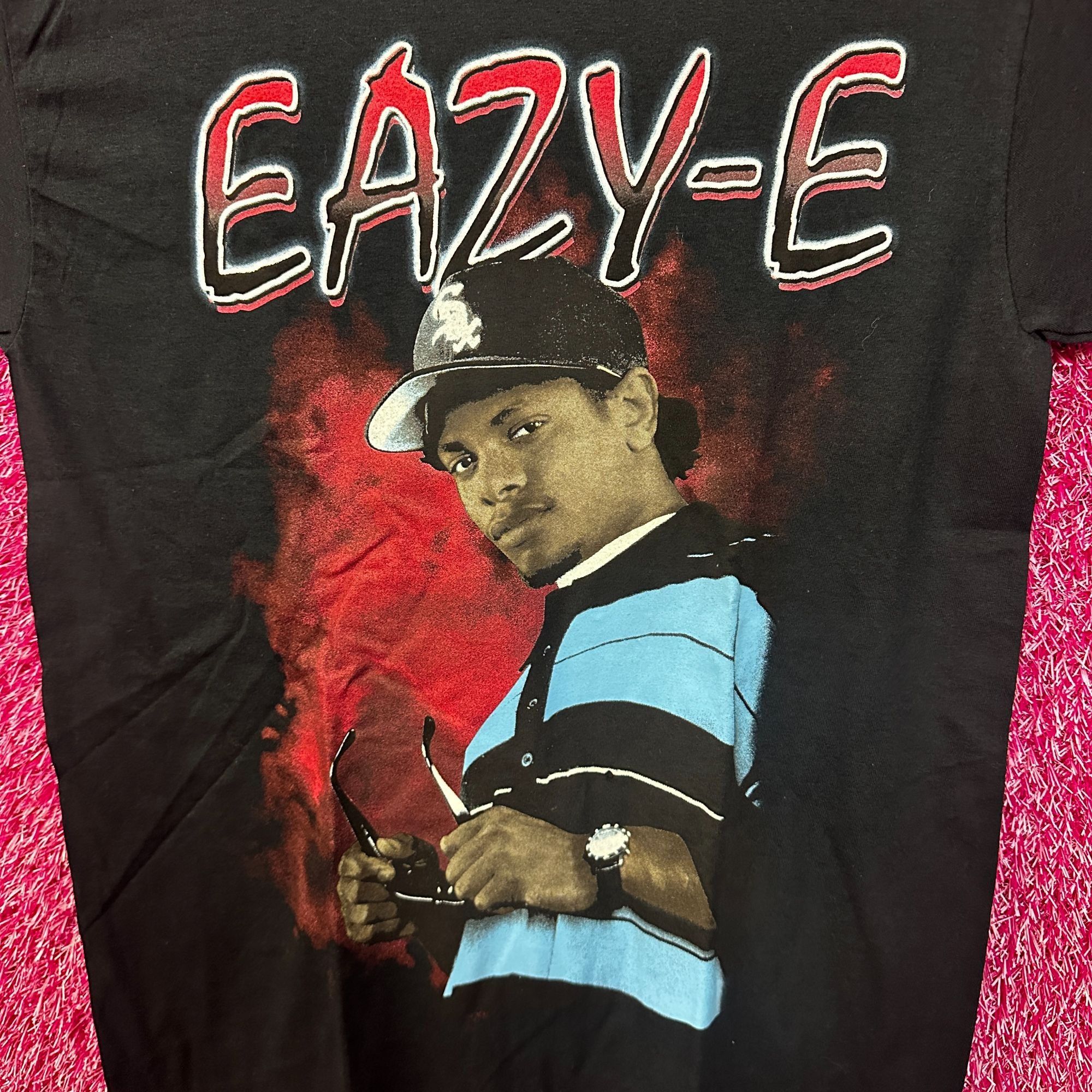 Rap Tees Eazy-E Ruthless Records NWA Poster West Coast Hip Hop Tee S Size US S / EU 44-46 / 1 - 2 Thumbnail