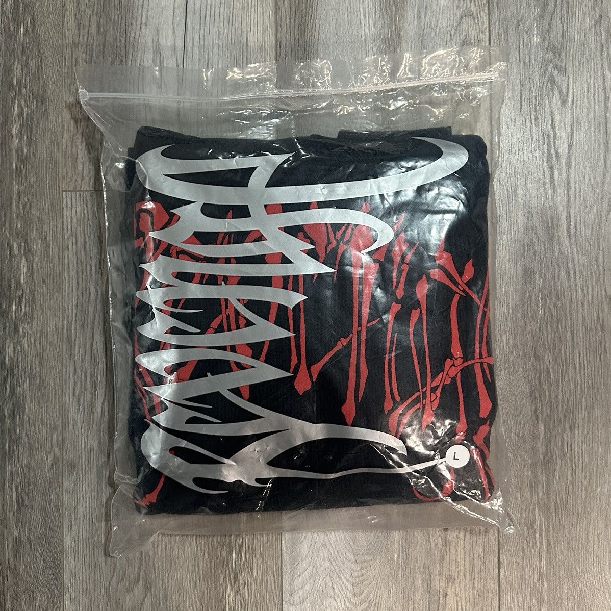 Revenge Revenge Black and Red Bones Hoodie Size US L / EU 52-54 / 3 - 1 Thumbnail
