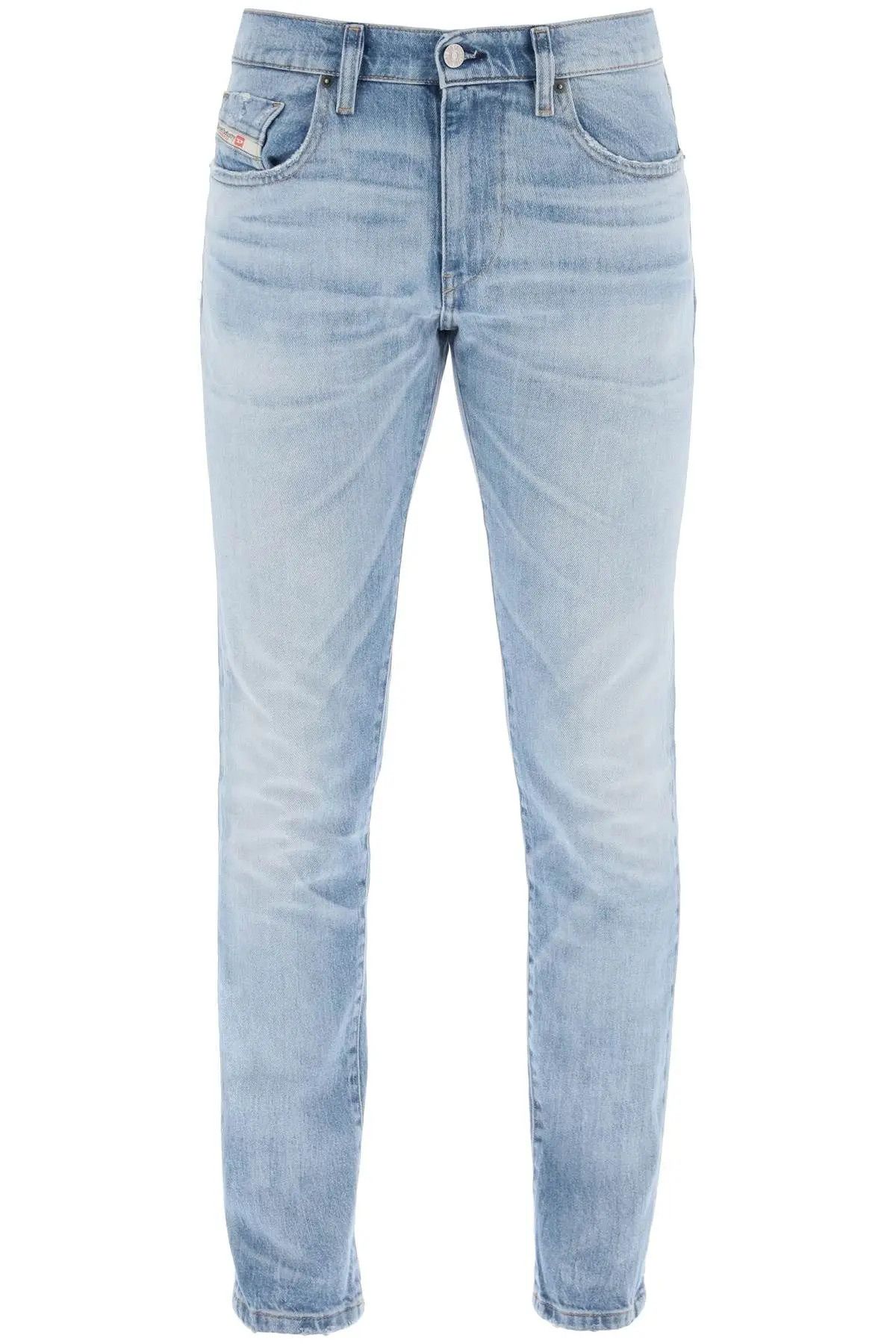 image of Diesel O1S22I1N0224 D-Strukt Slim Fit Jeans In Blue, Men's (Size 33)