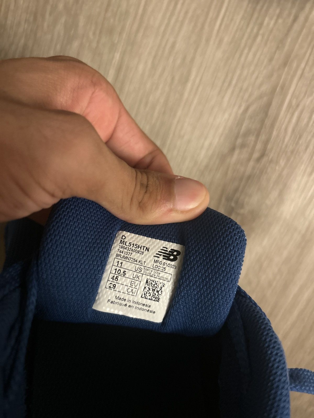 New Balance Blue New Balances Size US 11 / EU 44 - 7 Thumbnail