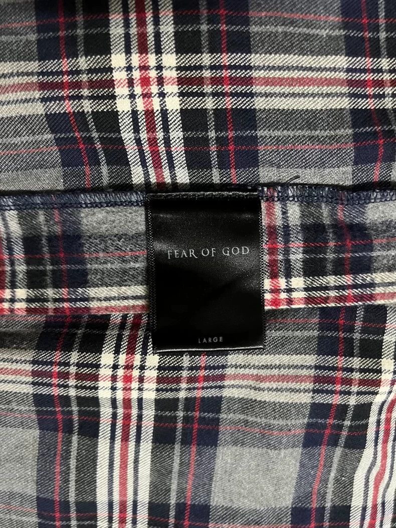 Fear of God Fear of God Co-branded limited side zipper plaid shoulder Size US L / EU 52-54 / 3 - 5 Thumbnail