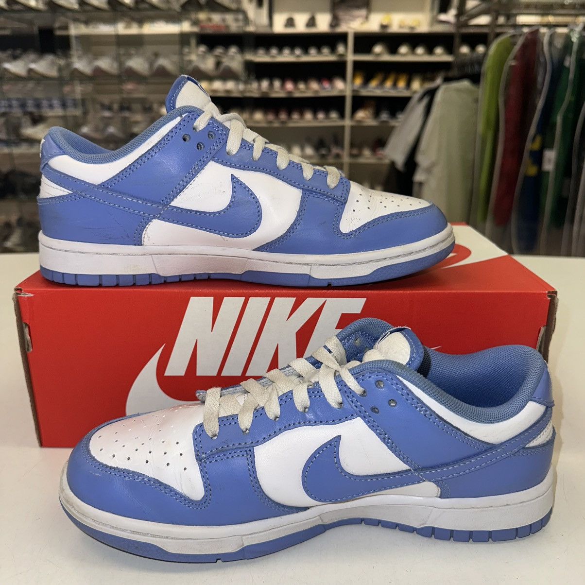 Nike Size 7 - Nike Dunk Low Polar Blue - DV0833-400 Size US 7 / EU 40 - 2 Thumbnail