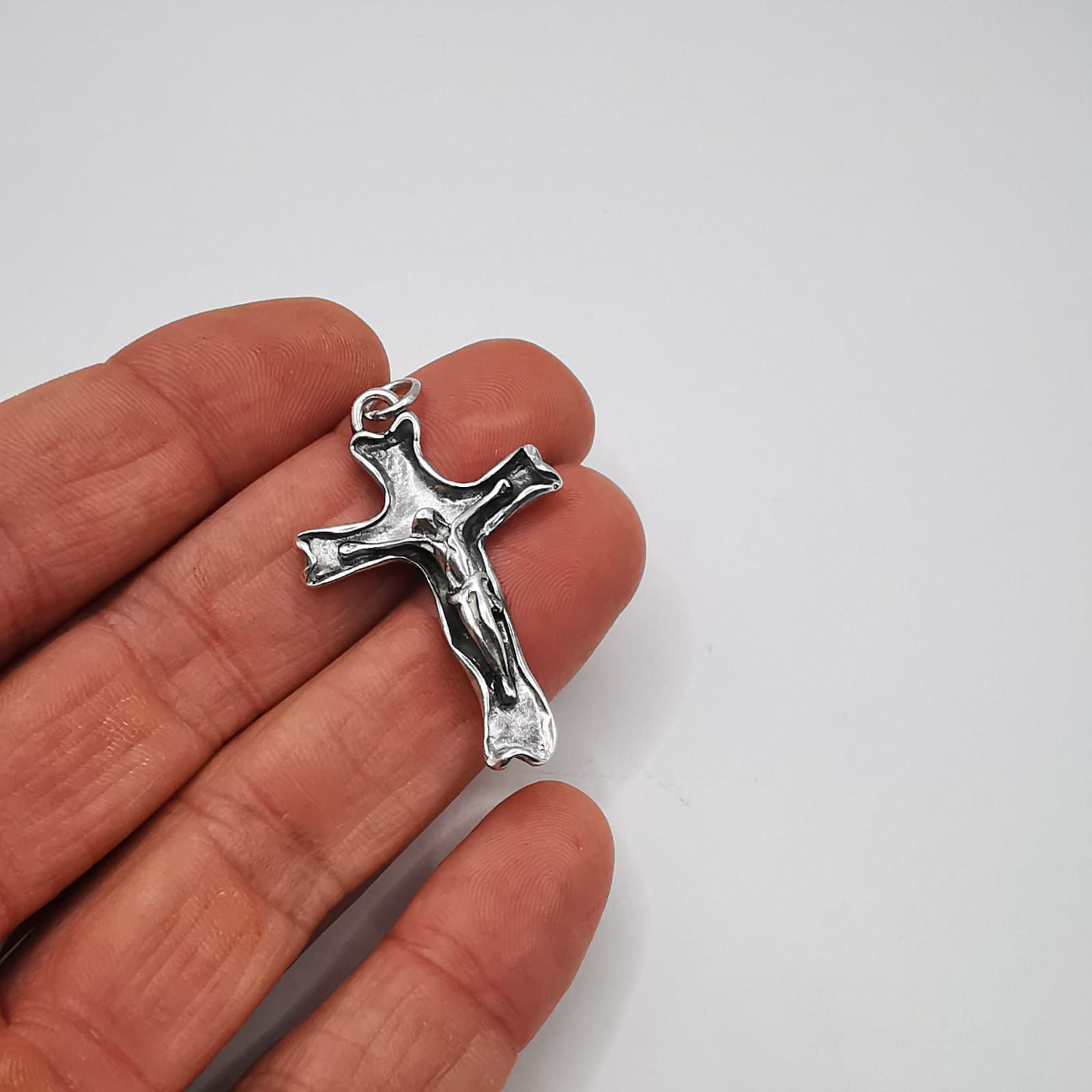 Vintage Vintage Gorgeous Cross Pendant made of 925 silver 5,70g Size ONE SIZE - 6 Thumbnail