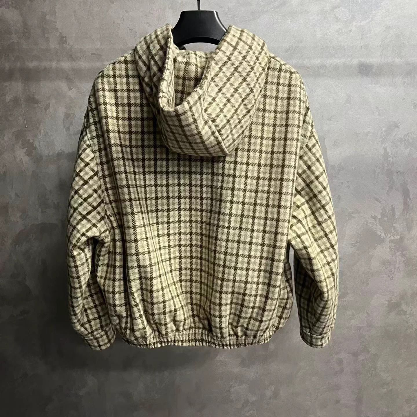 Miu Miu MIU MIU Cocoa Brown Check Logo Embroidery Jacket Size S / US 4 / IT 40 - 2 Thumbnail