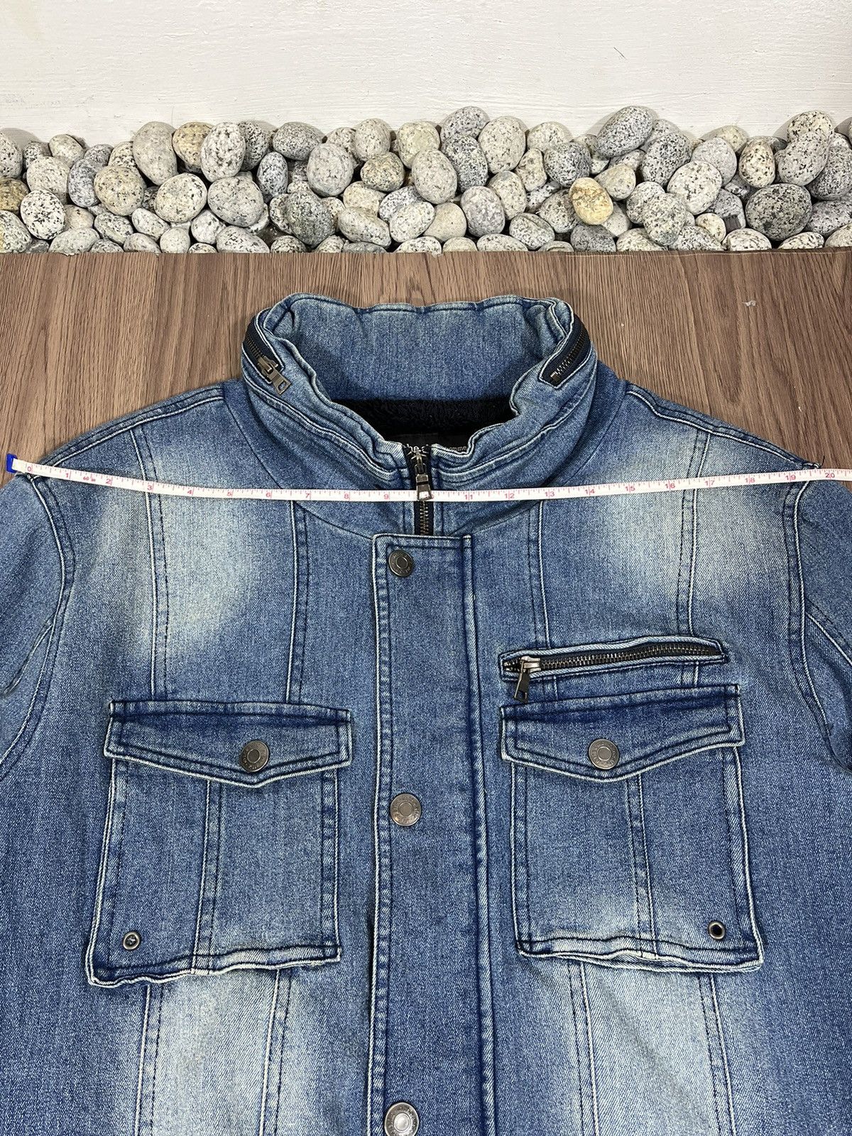 In The Attic × Japanese Brand In The Attic Homme Multipocket Denim Bono Jacket Size US XXL / EU 58 / 5 - 11 Thumbnail
