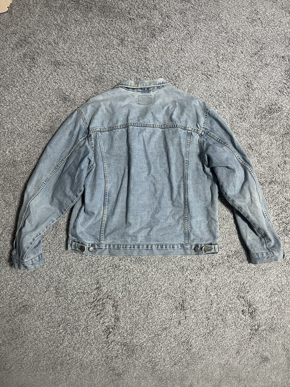 Lee × Vintage LEE RIDERS VINTAGE DENIM BLUE JACKET RARE 7850 USA SIZE XL Size US XL / EU 56 / 4 - 3 Thumbnail