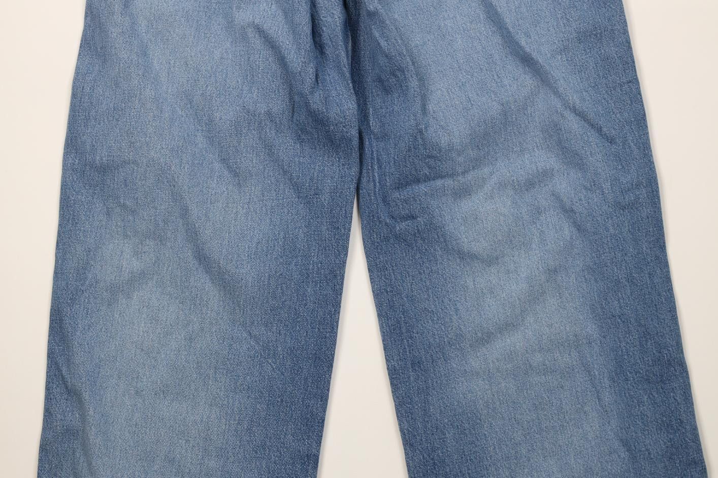 Polo Ralph Lauren Vintage 90s Ralph Lauren Spell Out Wide Leg Denim Jeans Blue Size US 32 / EU 48 - 13 Thumbnail