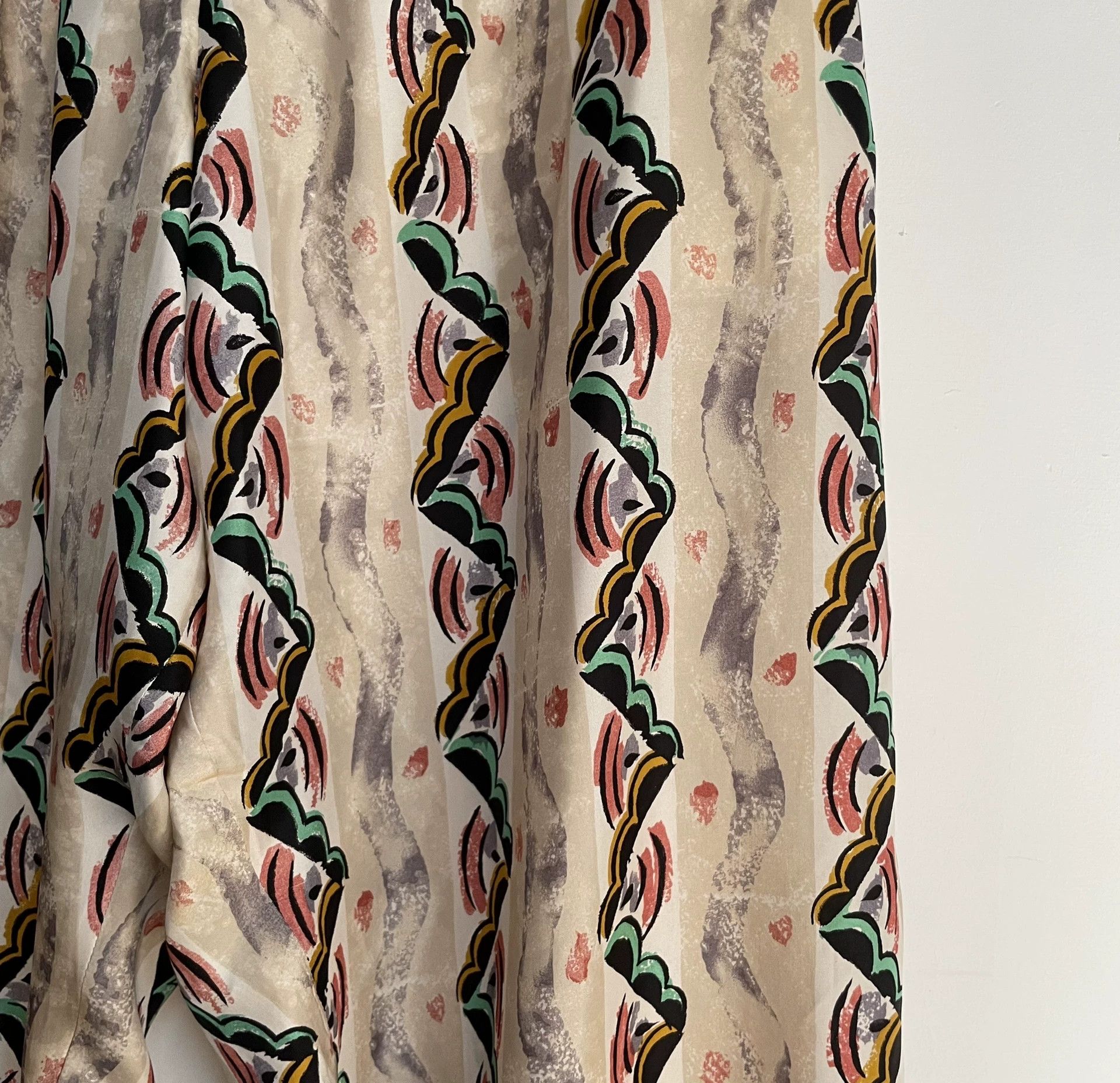 Yohji Yamamoto Yohji Yamamoto 1993SS Silk Patterned Trousers M Size US 32 / EU 48 - 7 Thumbnail